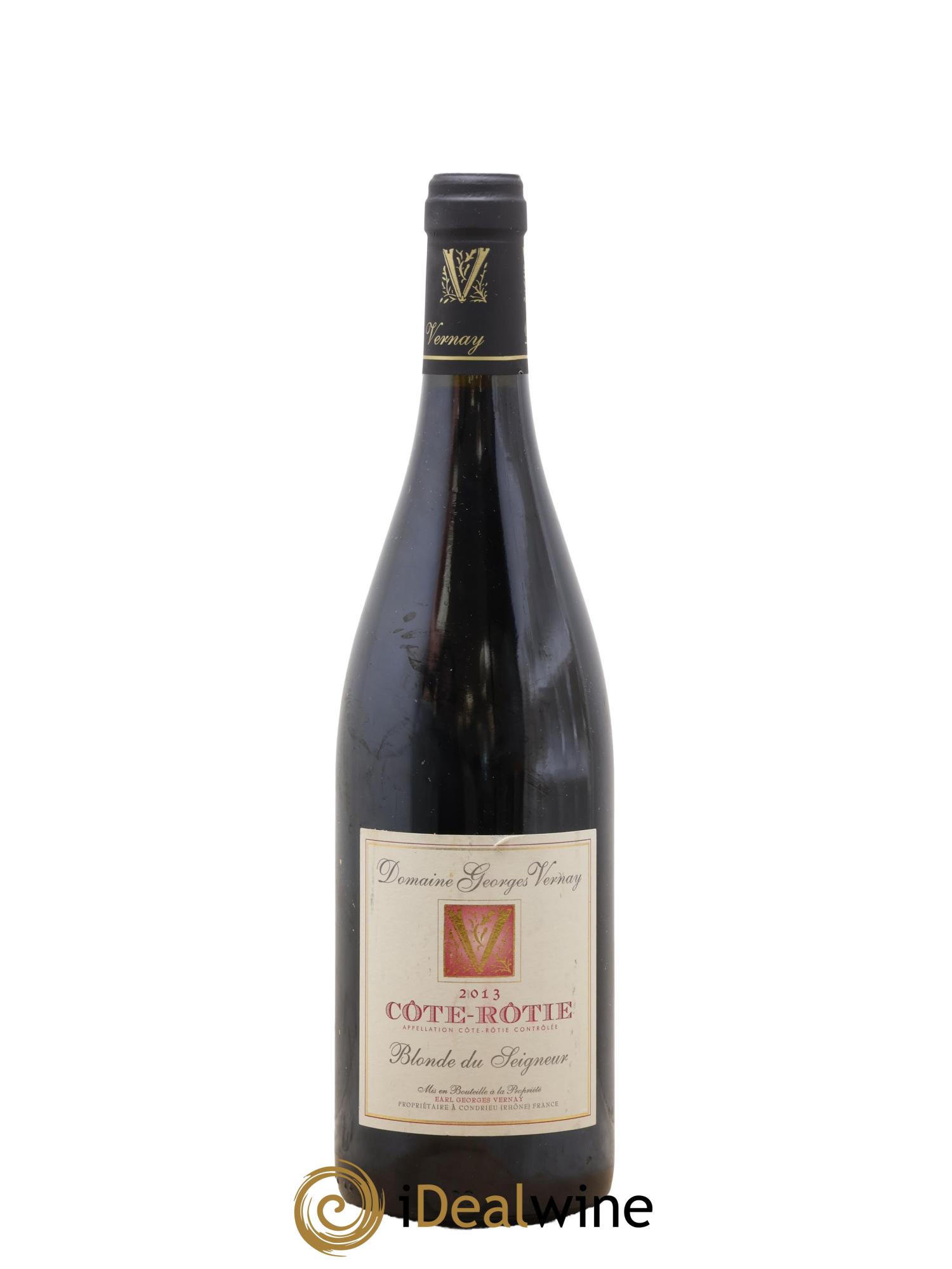 Côte-Rôtie Blonde du Seigneur Georges Vernay 2013 - Posten von 1 Flasche - 0