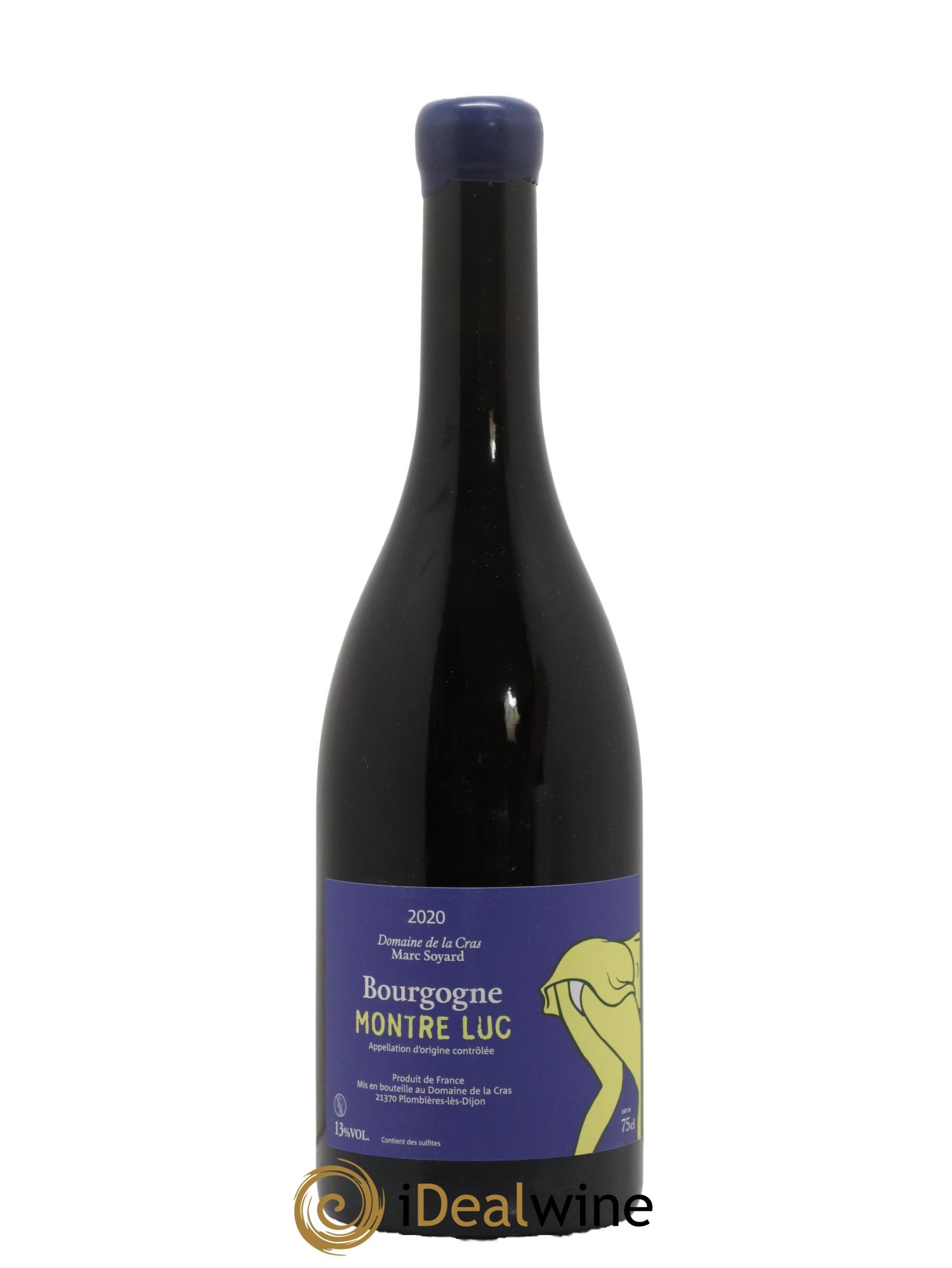 Bourgogne Montrecul Domaine de la Cras - Marc Soyard 2020 - Lot de 1 bouteille - 0