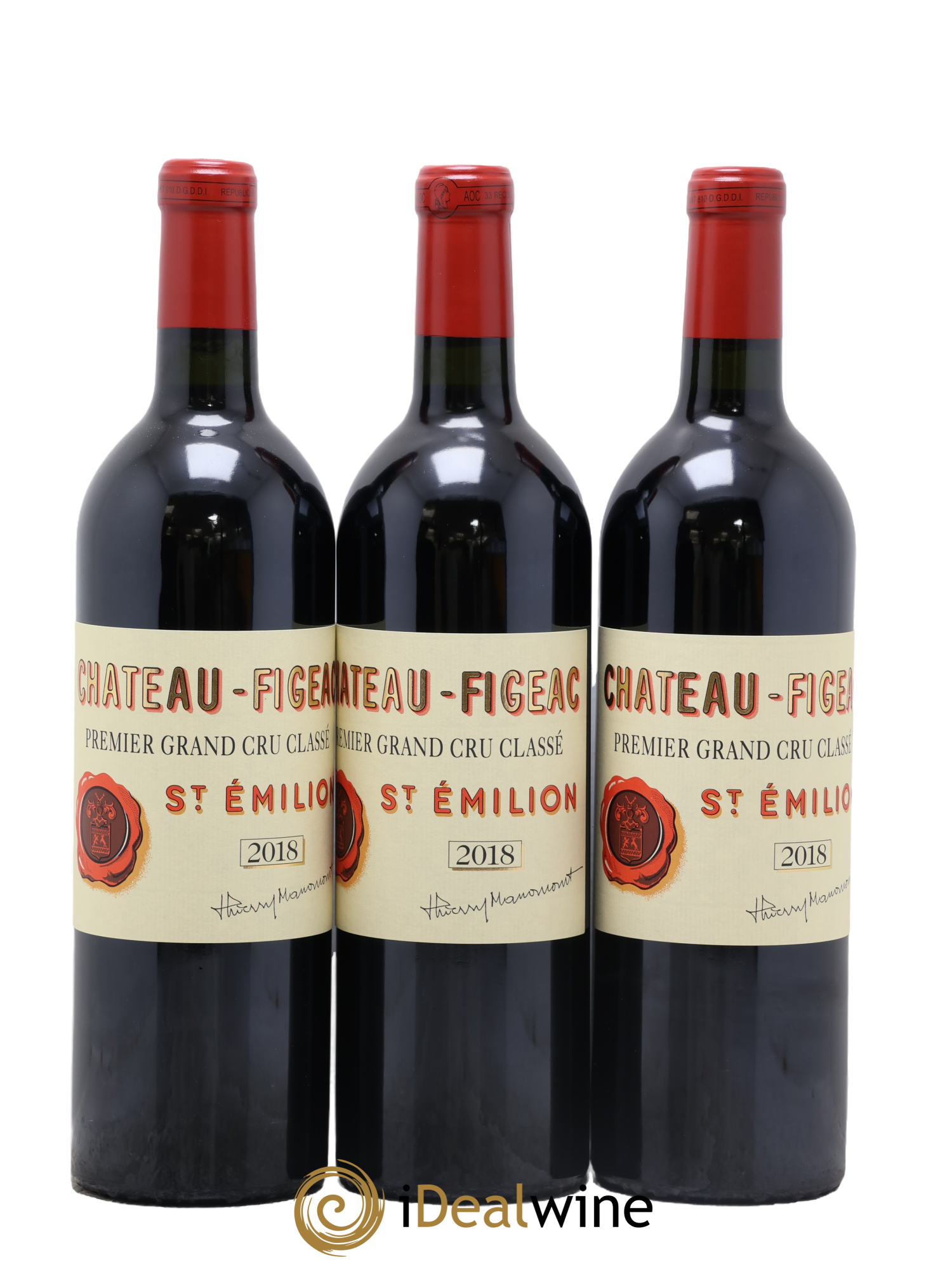 Château Figeac 1er Grand Cru Classé A 2018 - Posten von 6 Flaschen - 3