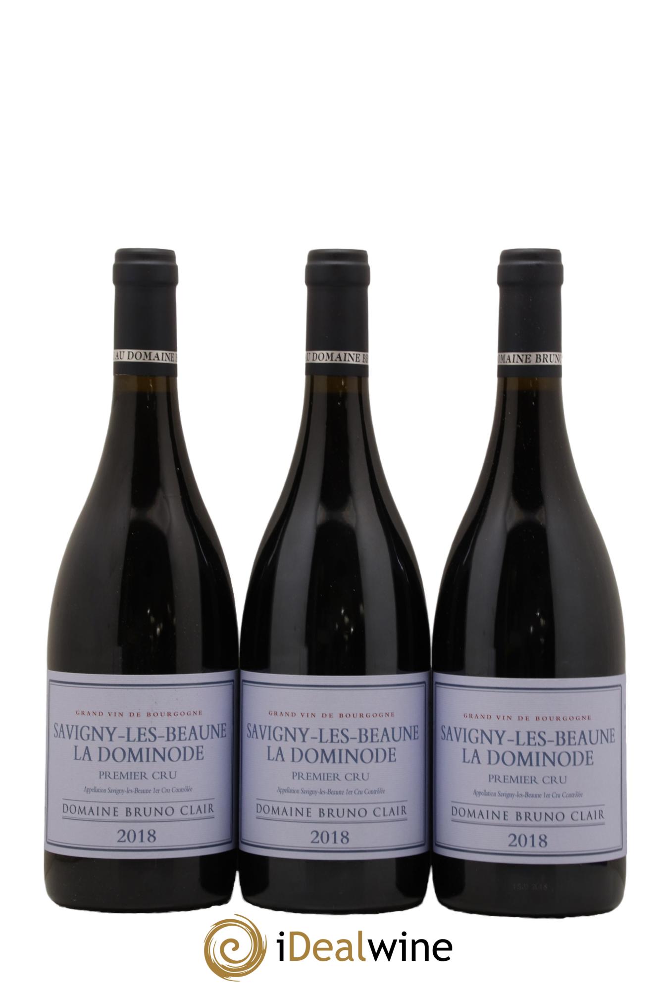 Savigny-lès-Beaune 1er Cru La Dominode Bruno Clair (Domaine) 2018 - Lot de 3 bouteilles - 0