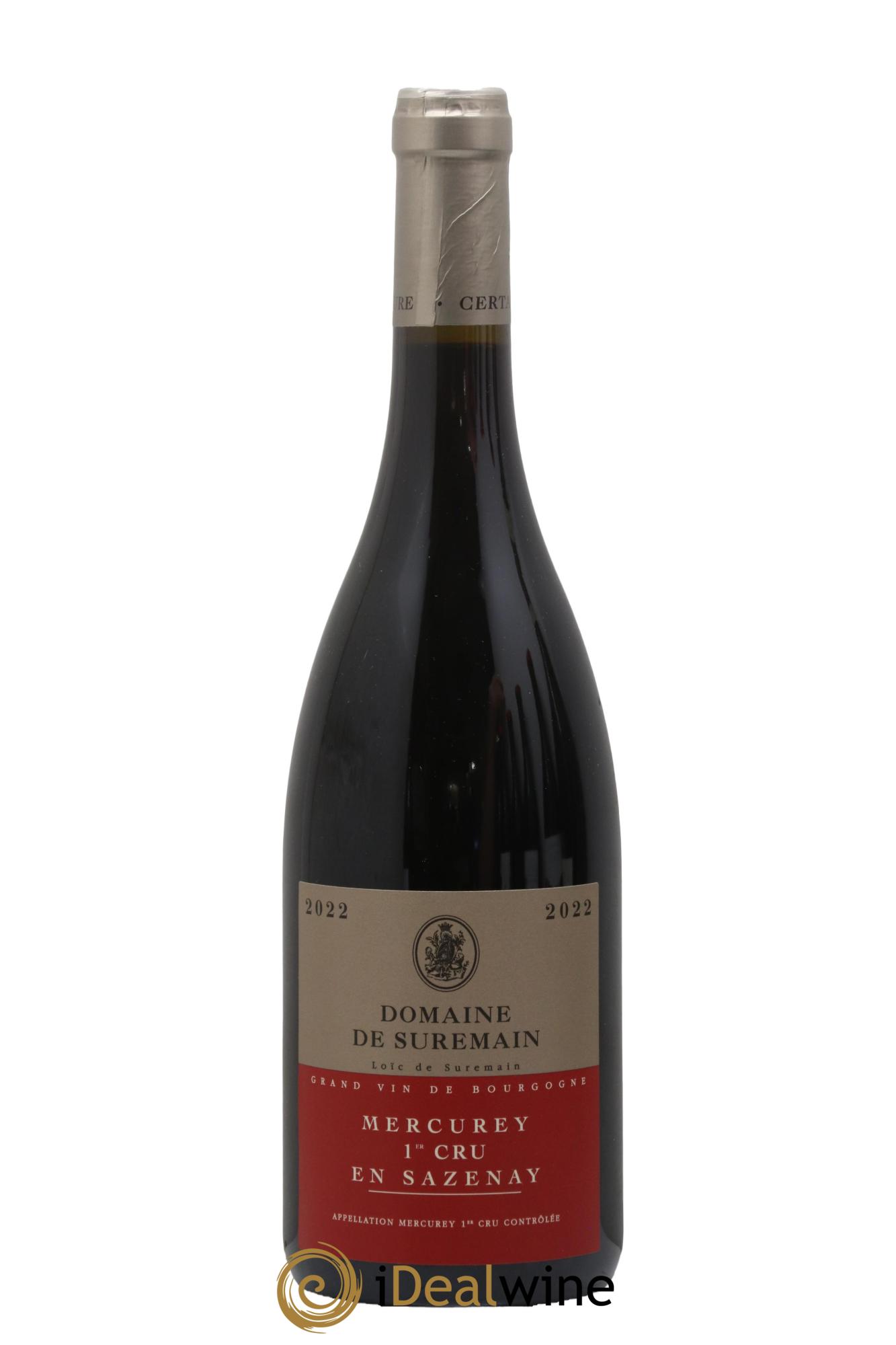 Mercurey 1er Cru En Sazenay Domaine De Suremain 2022 - Posten von 1 Flasche - 0