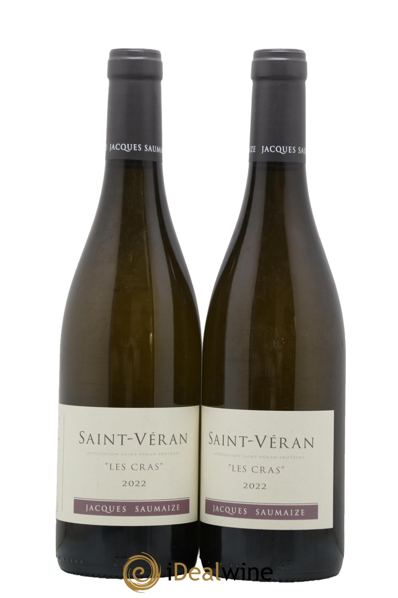 Saint-Véran Les Cras Domaine Jacques Saumaize 2022 - Lot de 2 bouteilles - 0
