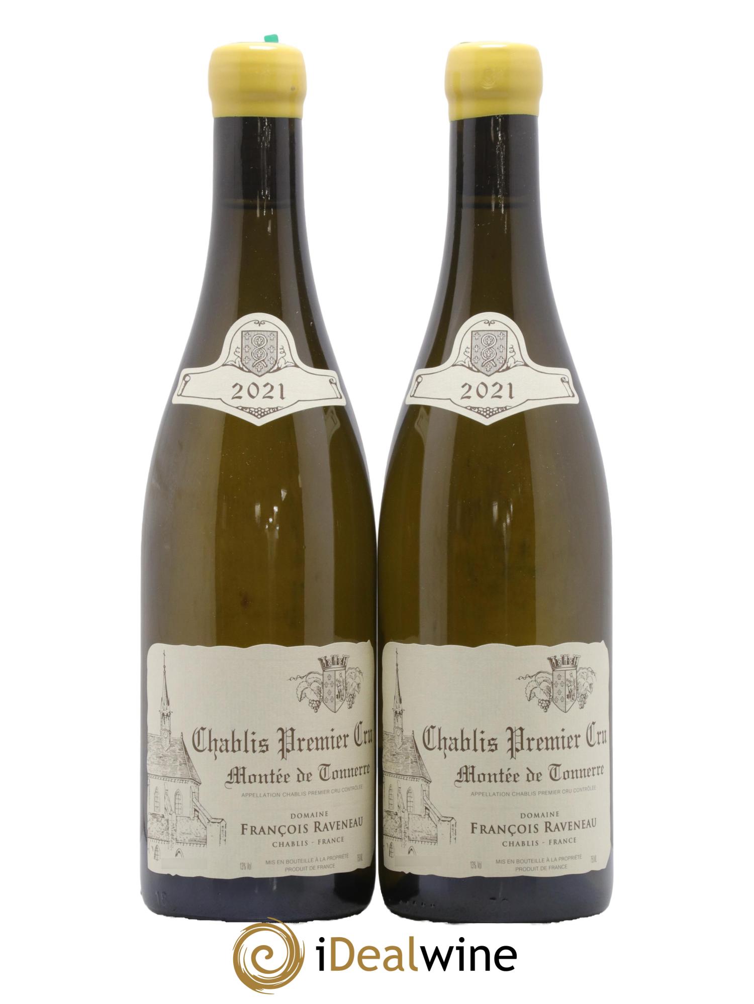 Chablis 1er Cru Montée de Tonnerre Raveneau (Domaine) 2021 - Lotto di 2 bottiglie - 0
