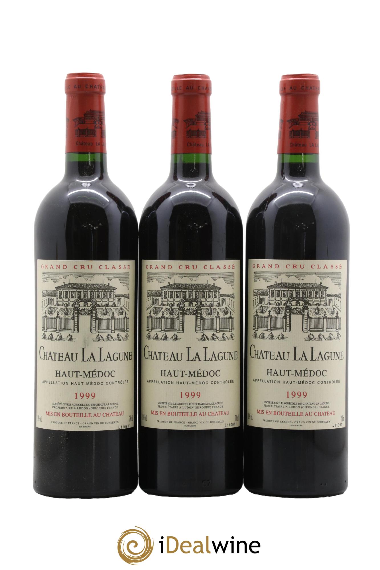 Château la Lagune 3ème Grand Cru Classé 1999 - Lot de 6 bouteilles - 2