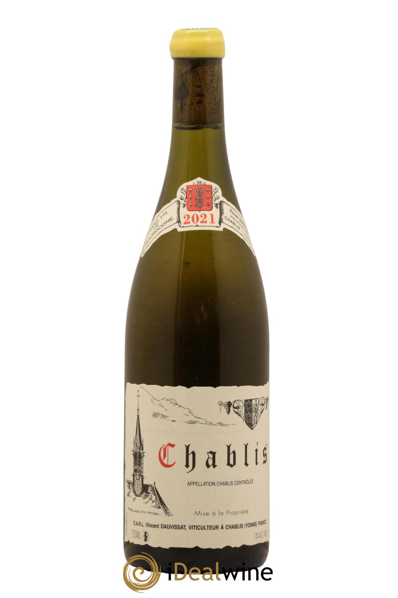 Chablis Vincent Dauvissat (Domaine) 2021 - Lot de 1 bouteille - 0