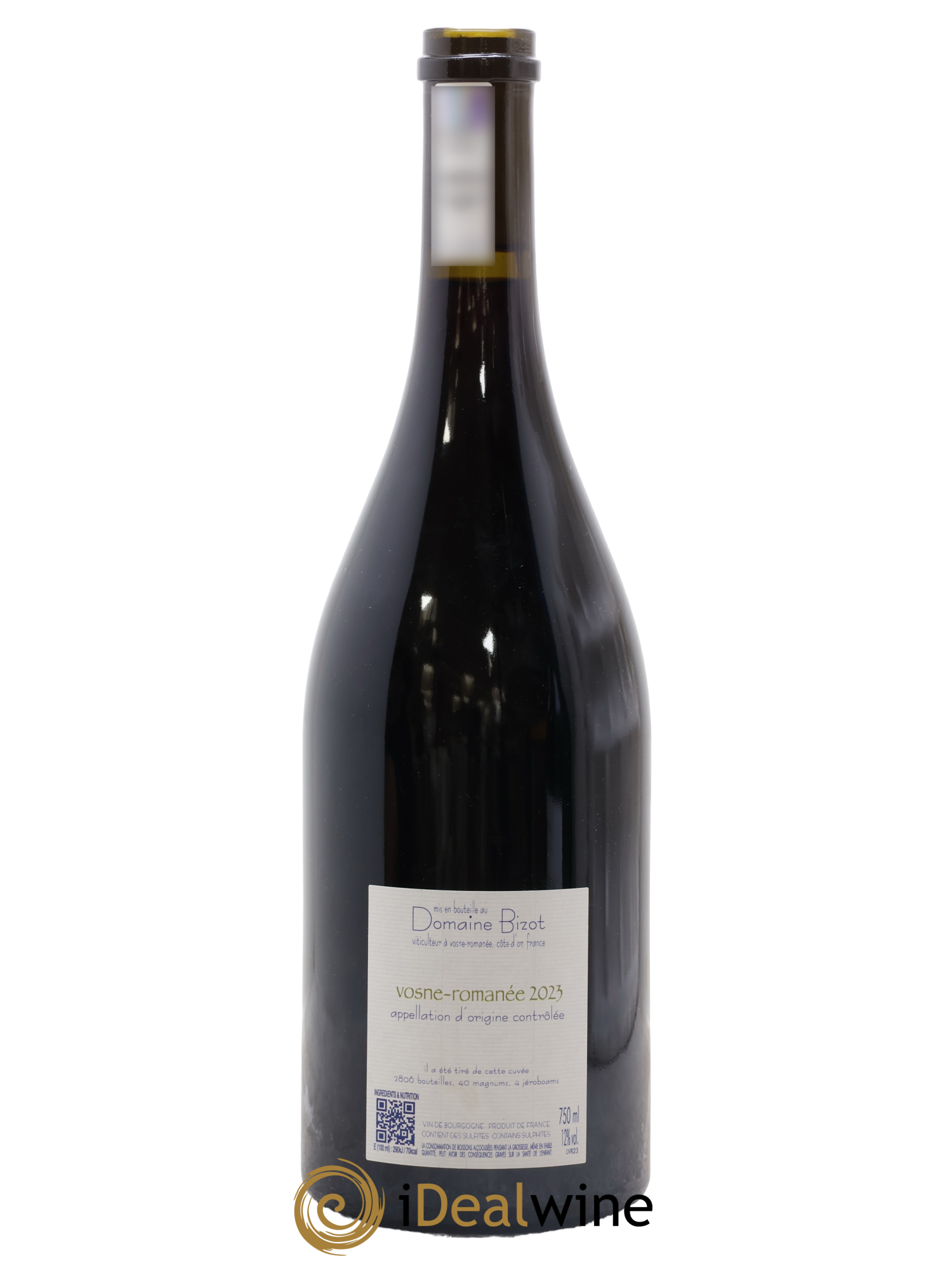 Vosne-Romanée Bizot (Domaine) 2023 - Lot of 1 bottle - 1