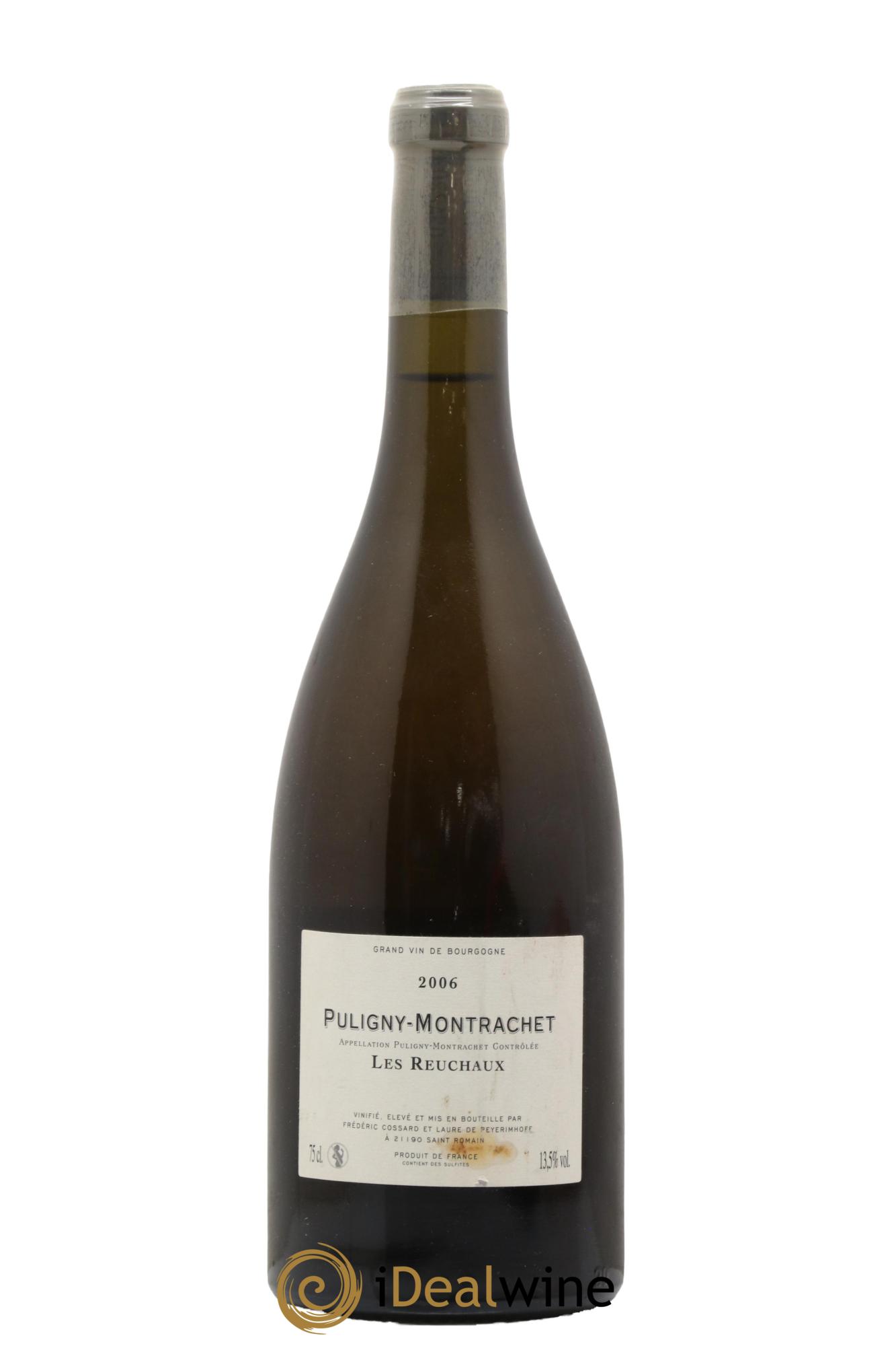 Puligny-Montrachet Les Reuchaux Domaine de Chassorney - Frédéric Cossard 2006 - Posten von 1 Flasche - 1