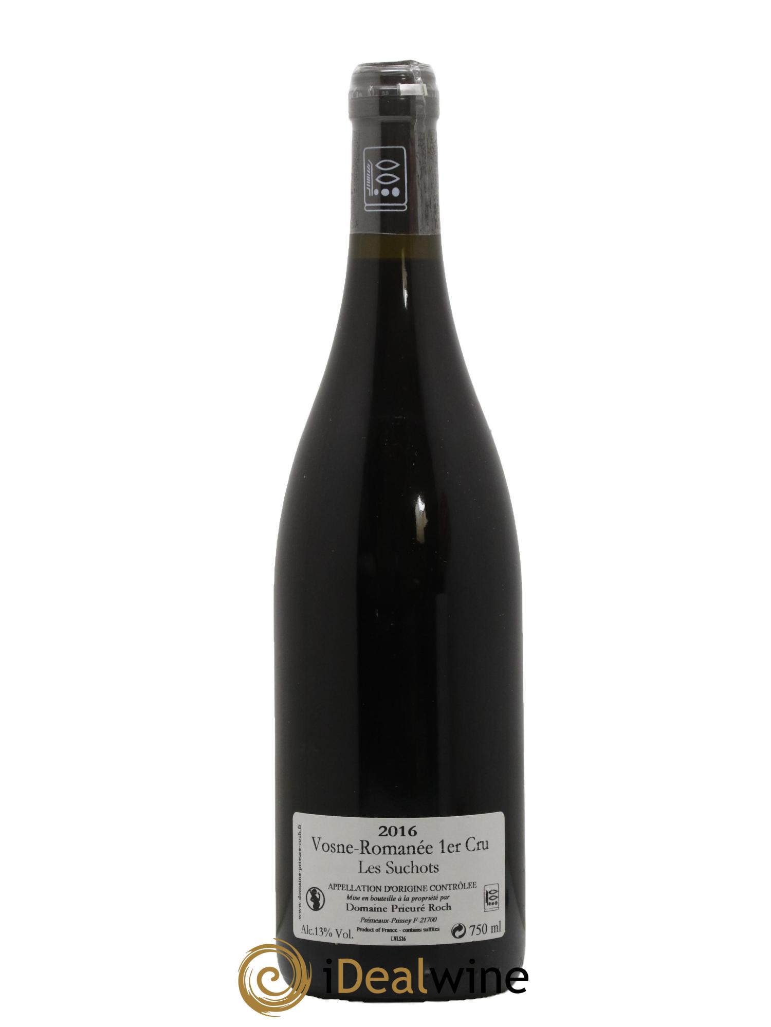 Vosne-Romanée 1er Cru Les Suchots Prieuré Roch 2016 - Lot de 1 bouteille - 1