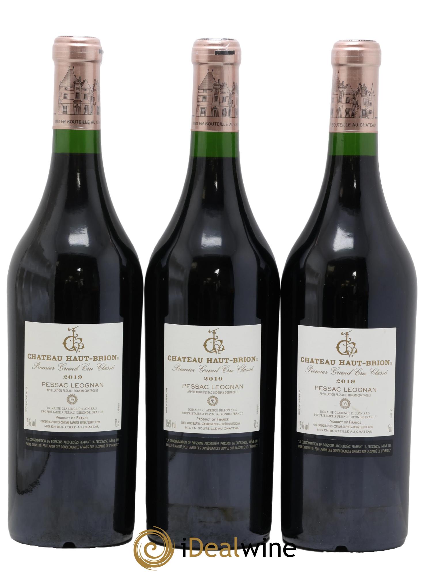 Château Haut Brion 1er Grand Cru Classé 2019 - Lotto di 6 bottiglie - 4
