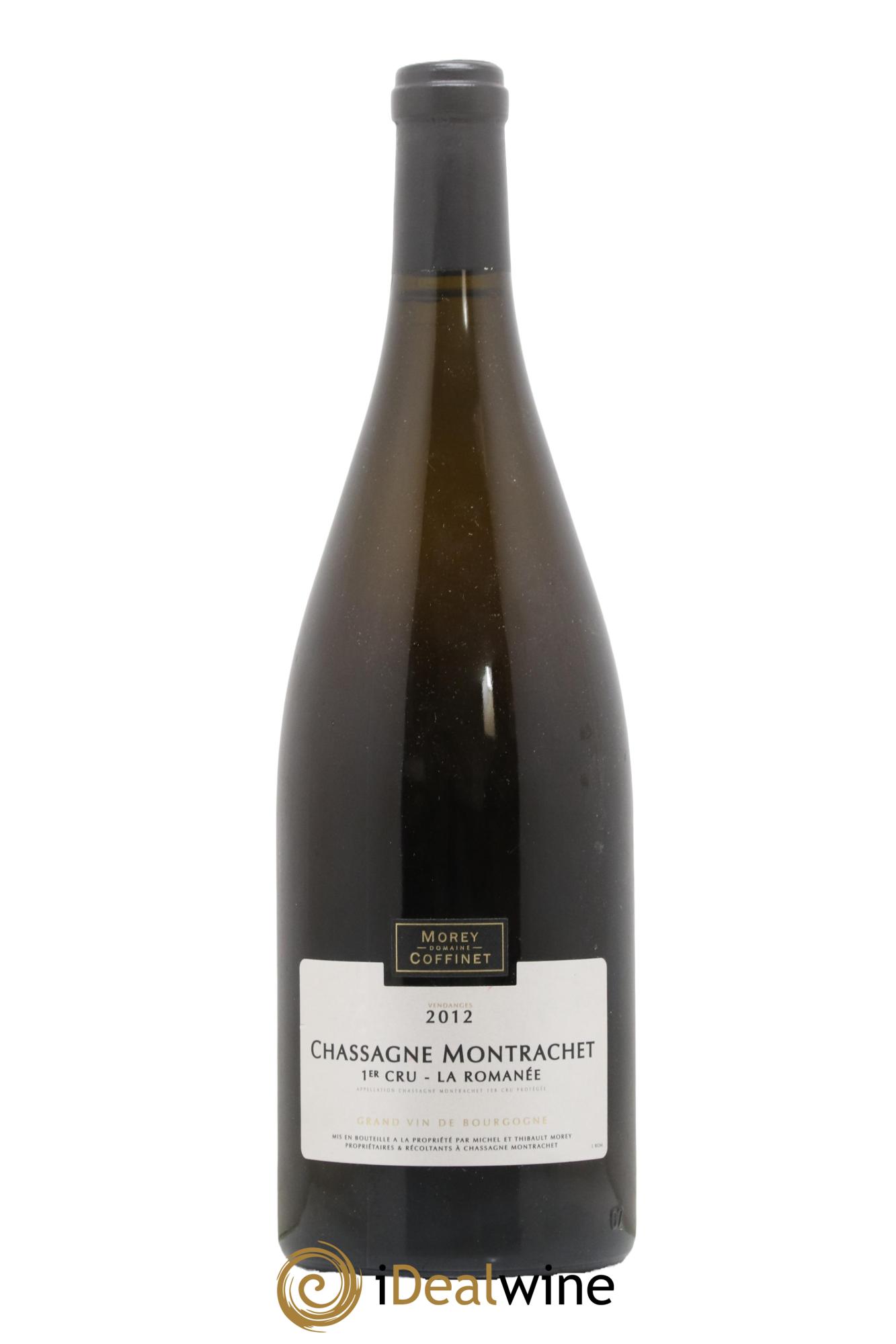 Chassagne-Montrachet 1er Cru La Romanée Morey-Coffinet (Domaine) 2012 - Lot de 1 magnum - 0