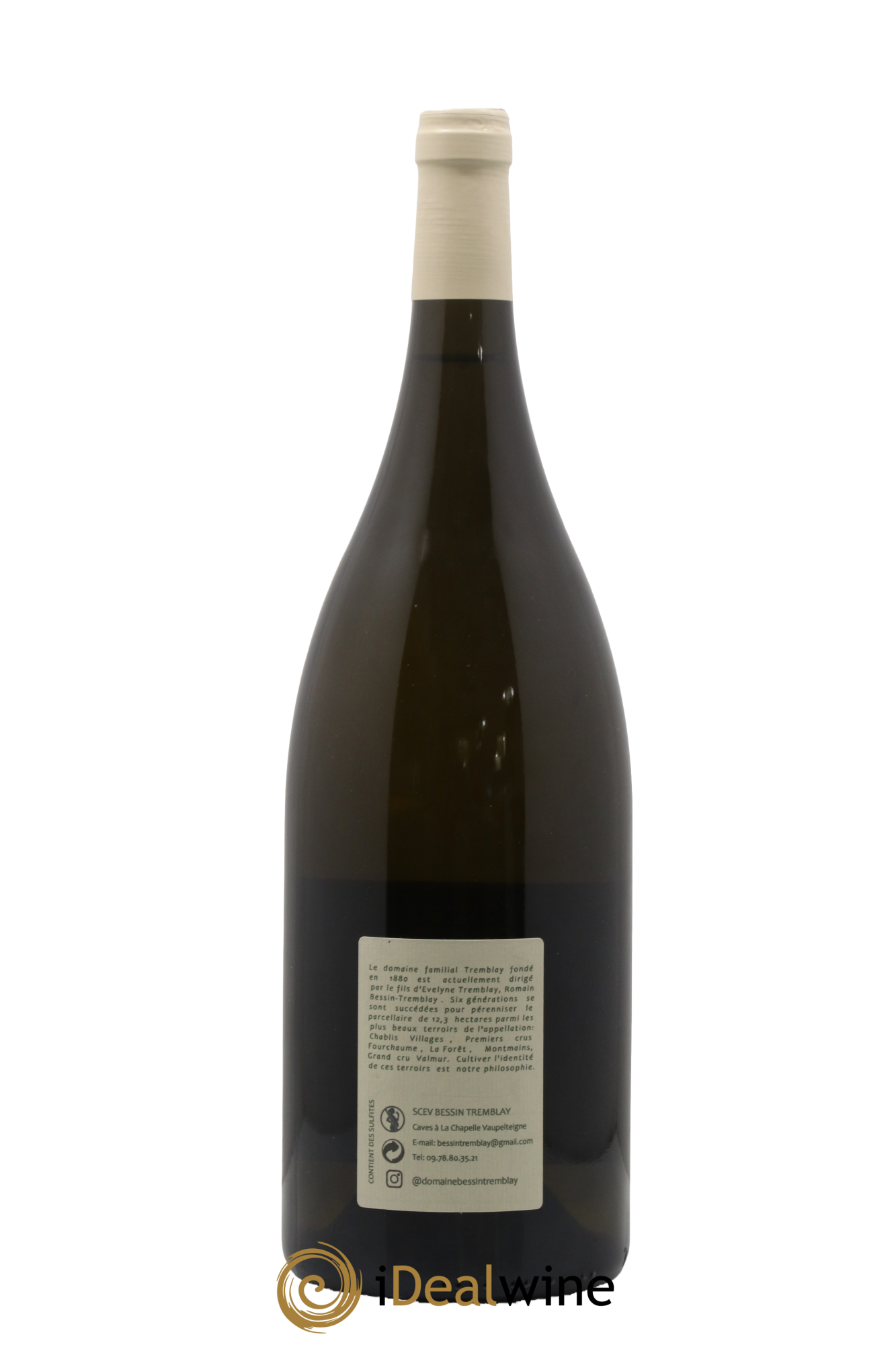 Chablis Grand Cru Valmur Bessin-Tremblay 2022 - Posten von 1 Magnum - 1