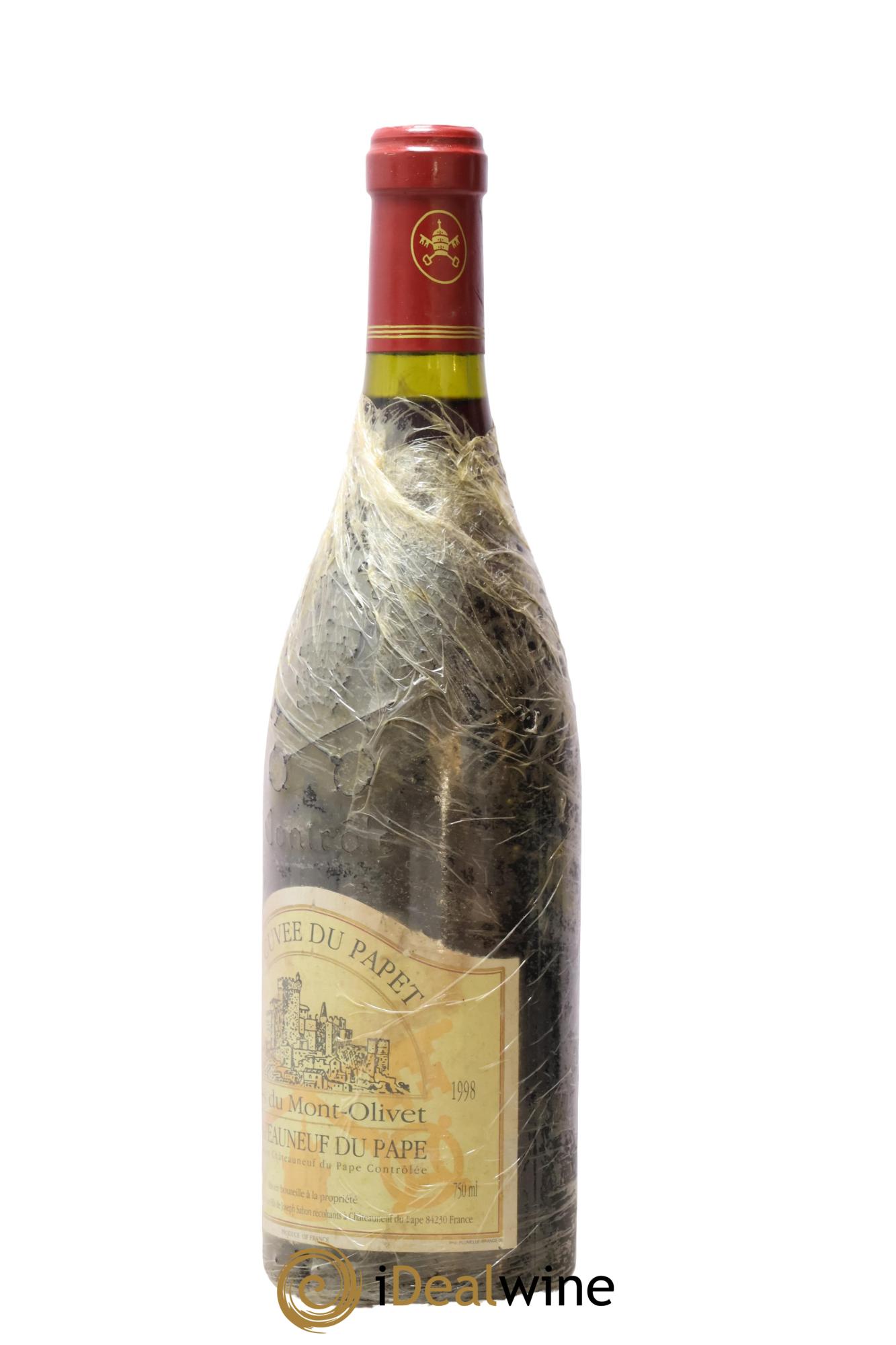 Châteauneuf-du-Pape Cuvée du Papet Clos du Mont-Olivet  1998 - Lot de 1 bouteille - 1
