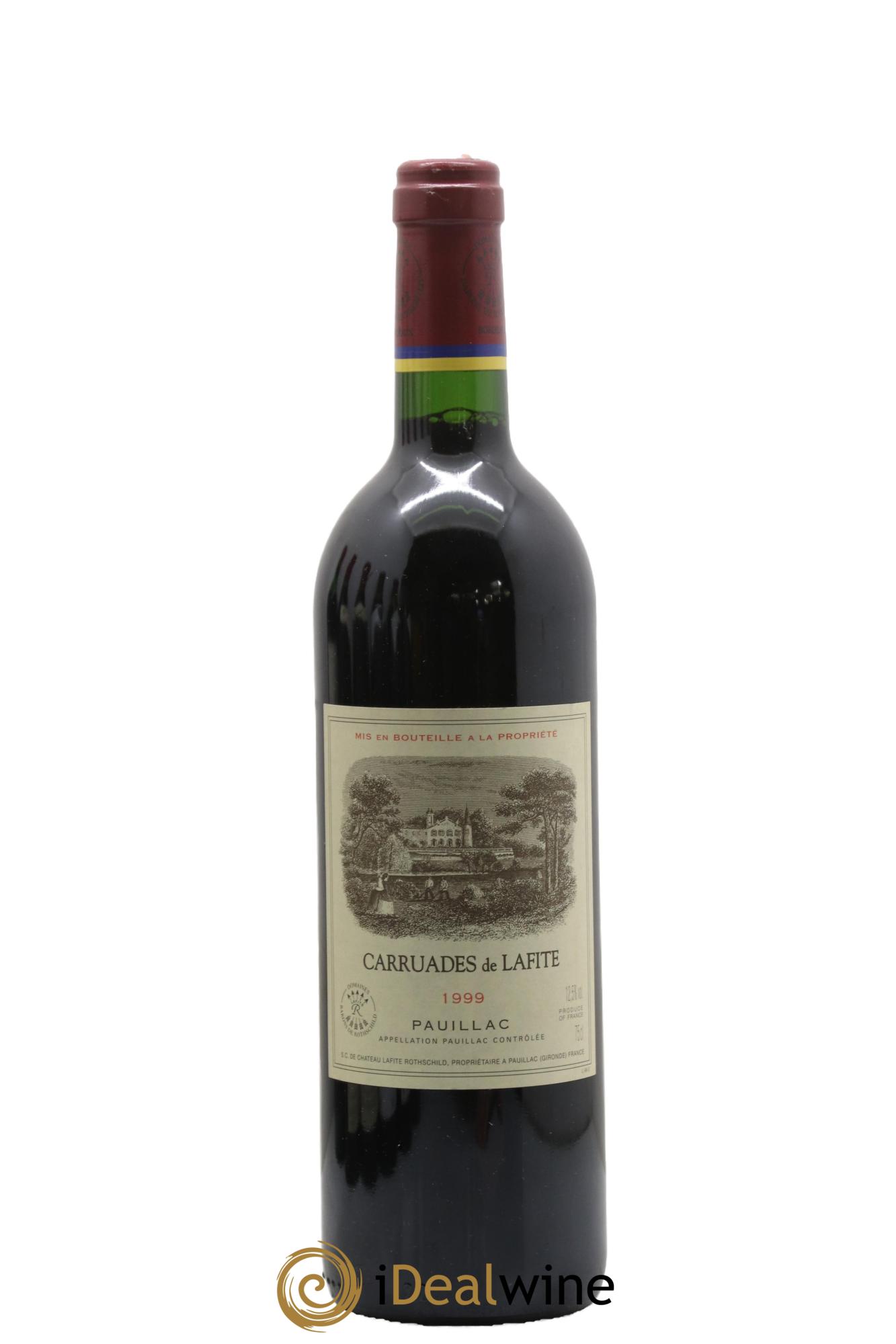 Carruades de Lafite Rothschild Second Vin 1999 - Posten von 1 Flasche - 0