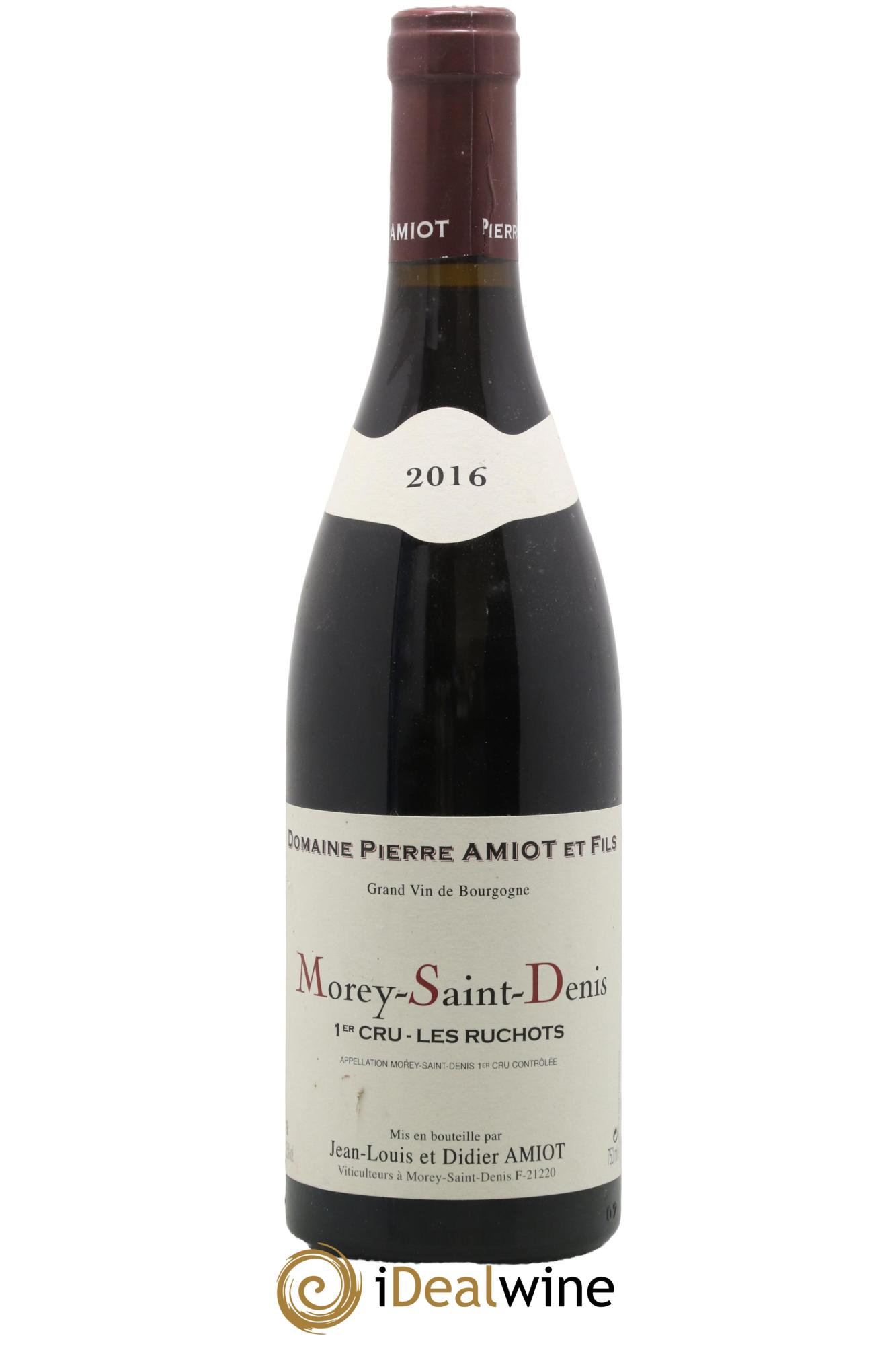 Morey Saint-Denis 1er Cru Les Ruchots Pierre Amiot et Fils (Domaine) 2016 - Lotto di 1 bottiglia - 0