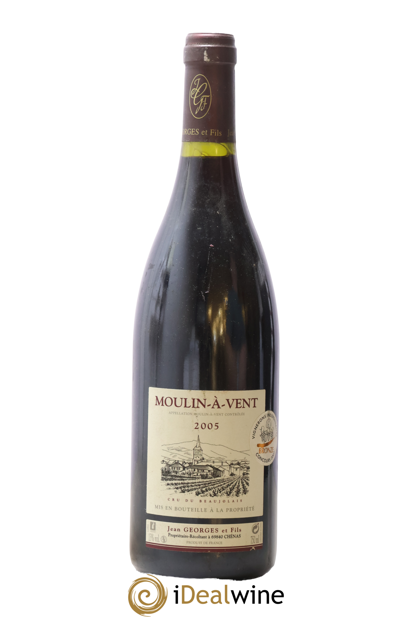 Moulin-à-Vent Jean Georges 2005 - Lot de 1 bouteille - 0