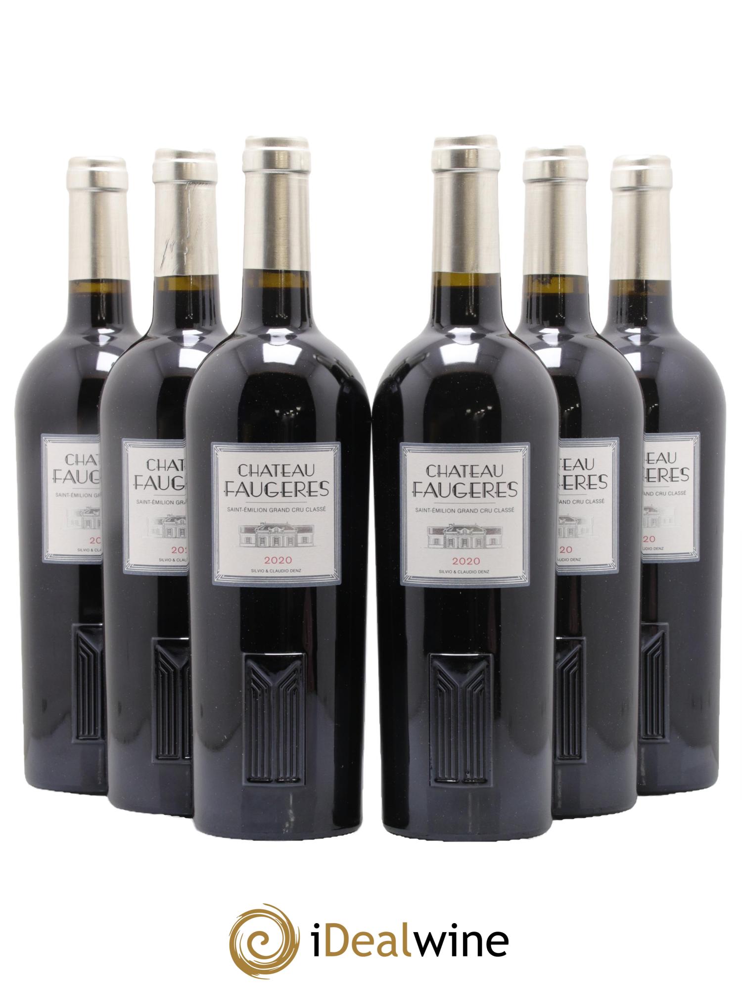 Château Faugères Grand Cru Classé 2020 - Lot de 6 bouteilles - 0
