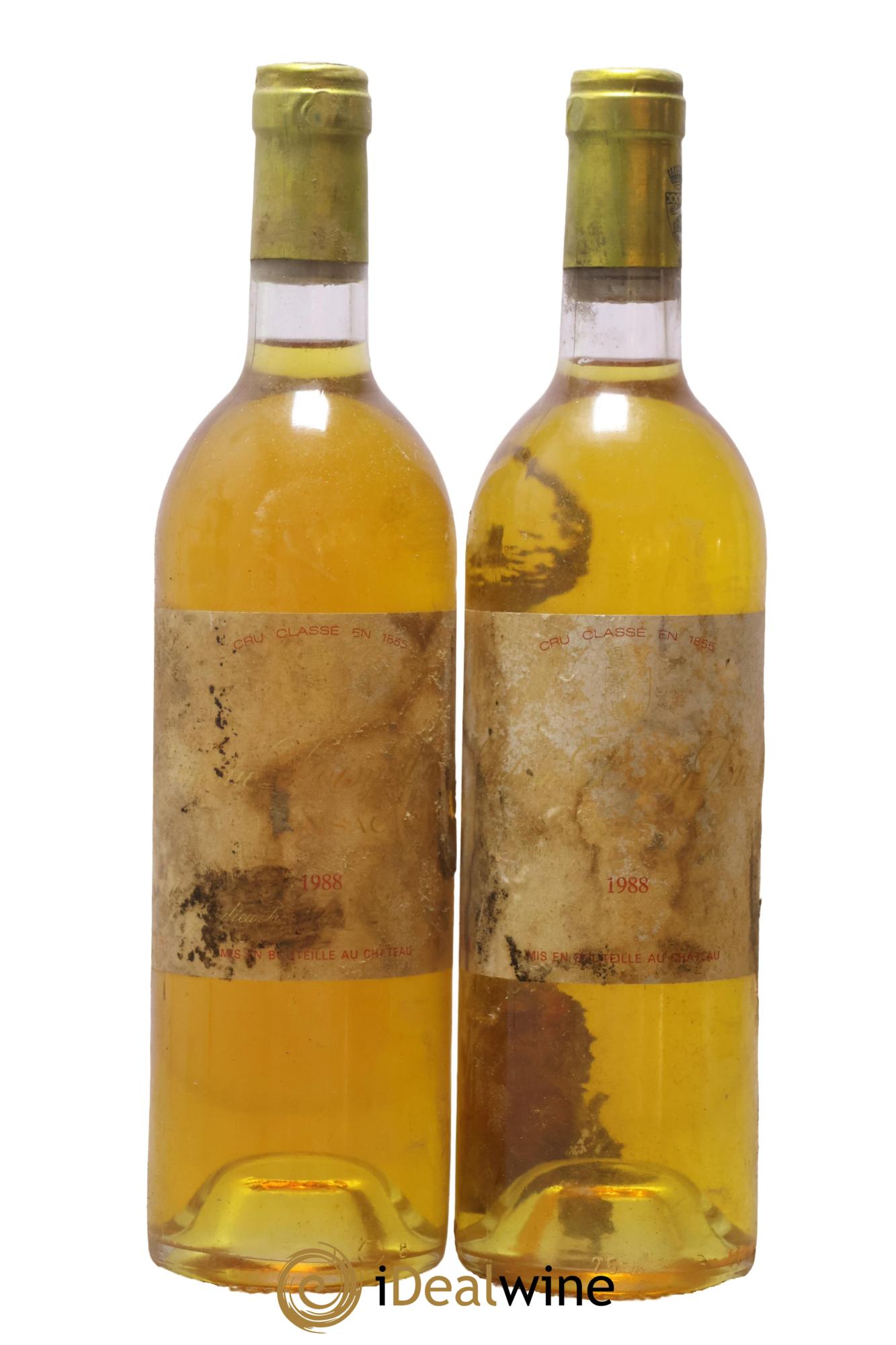 Château Doisy Daëne 2ème Grand Cru Classé 1988 - Posten von 2 Flaschen - 0