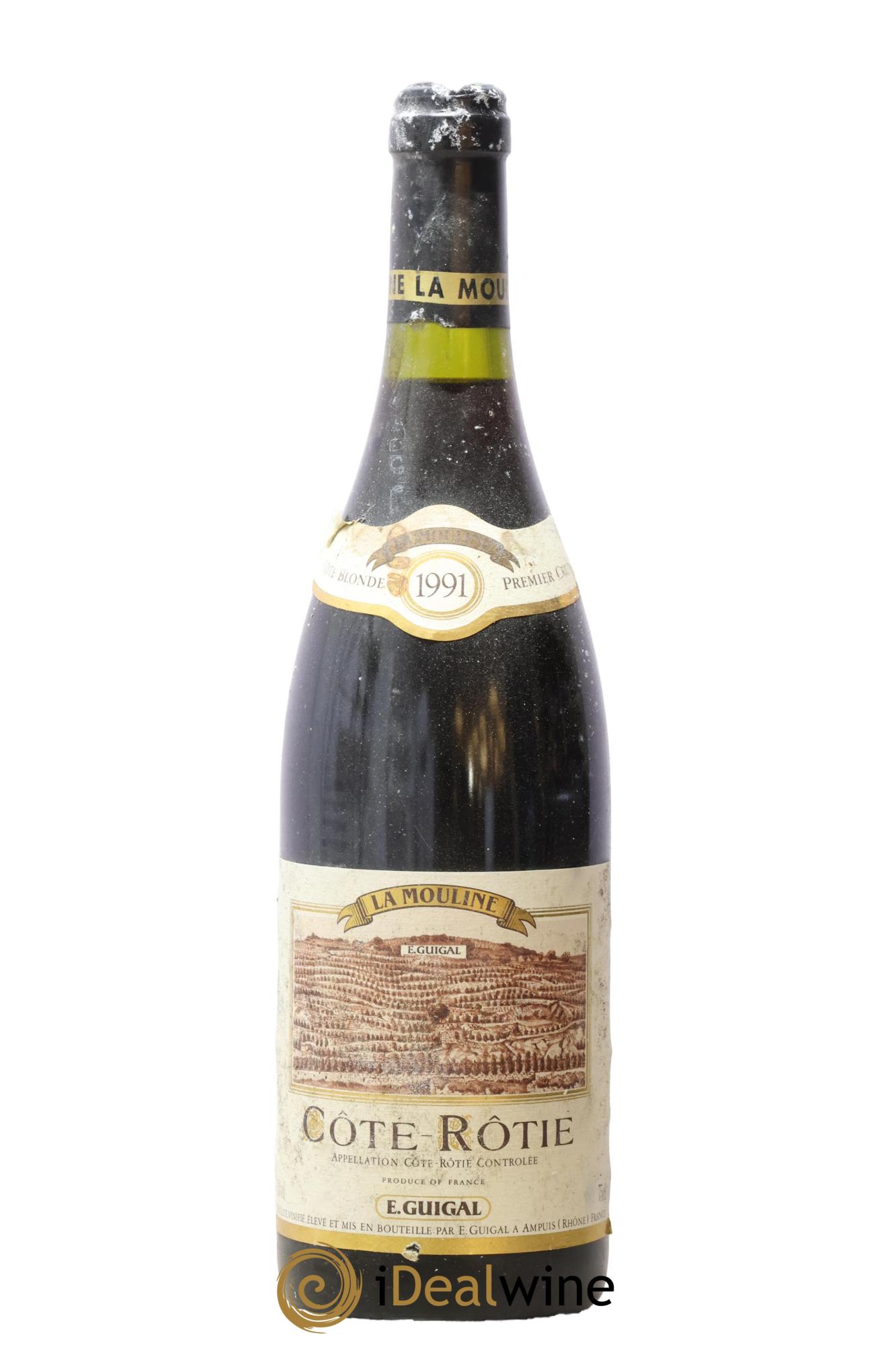 Côte-Rôtie La Mouline Guigal 1991 - Lot of 1 bottle - 0
