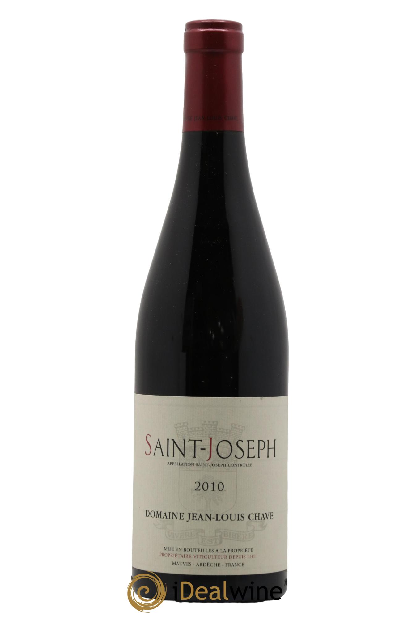 Saint-Joseph Jean-Louis Chave 2010 - Lot of 1 bottle - 0
