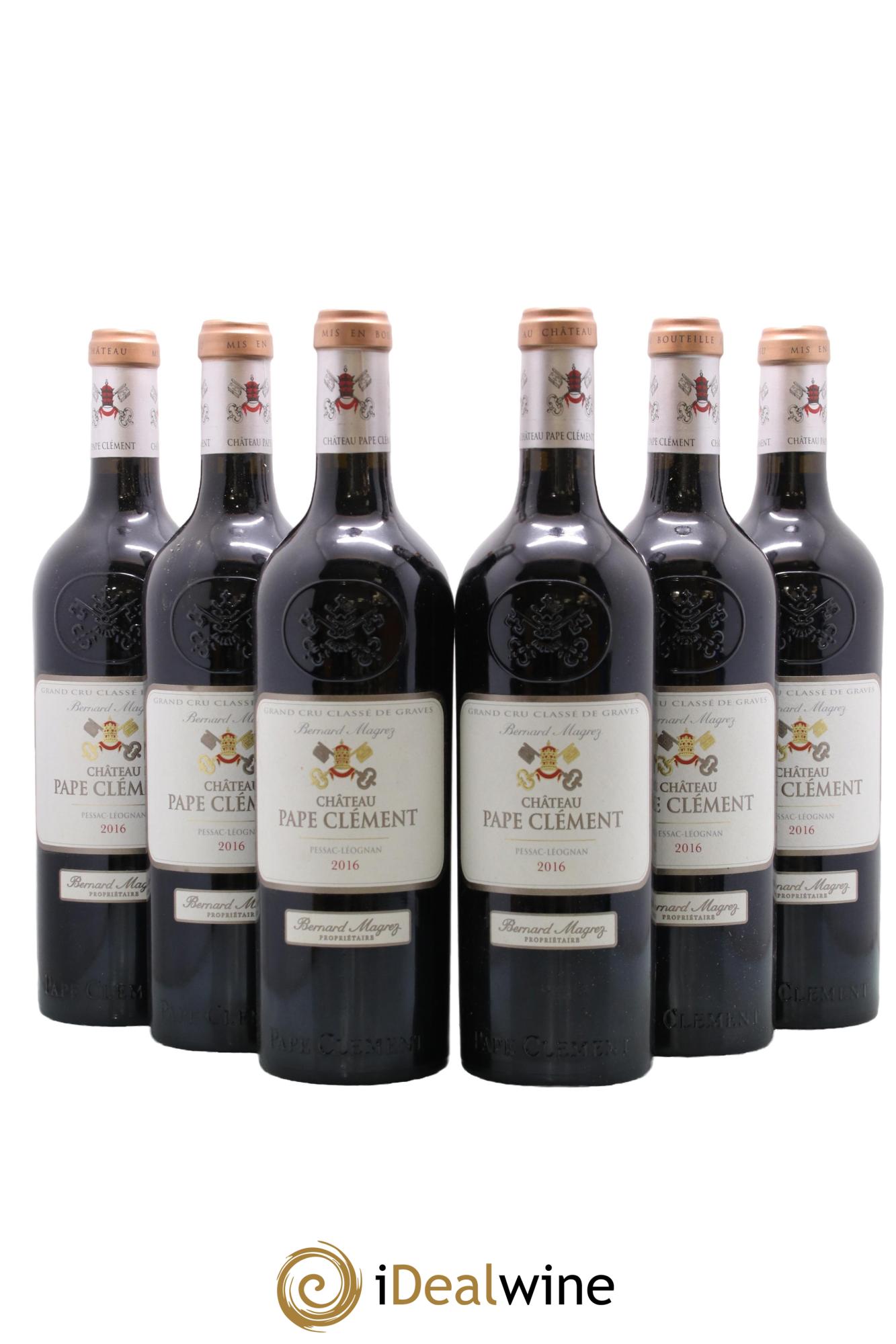 Château Pape Clément Cru Classé de Graves 2016 - Lot de 6 bouteilles - 0