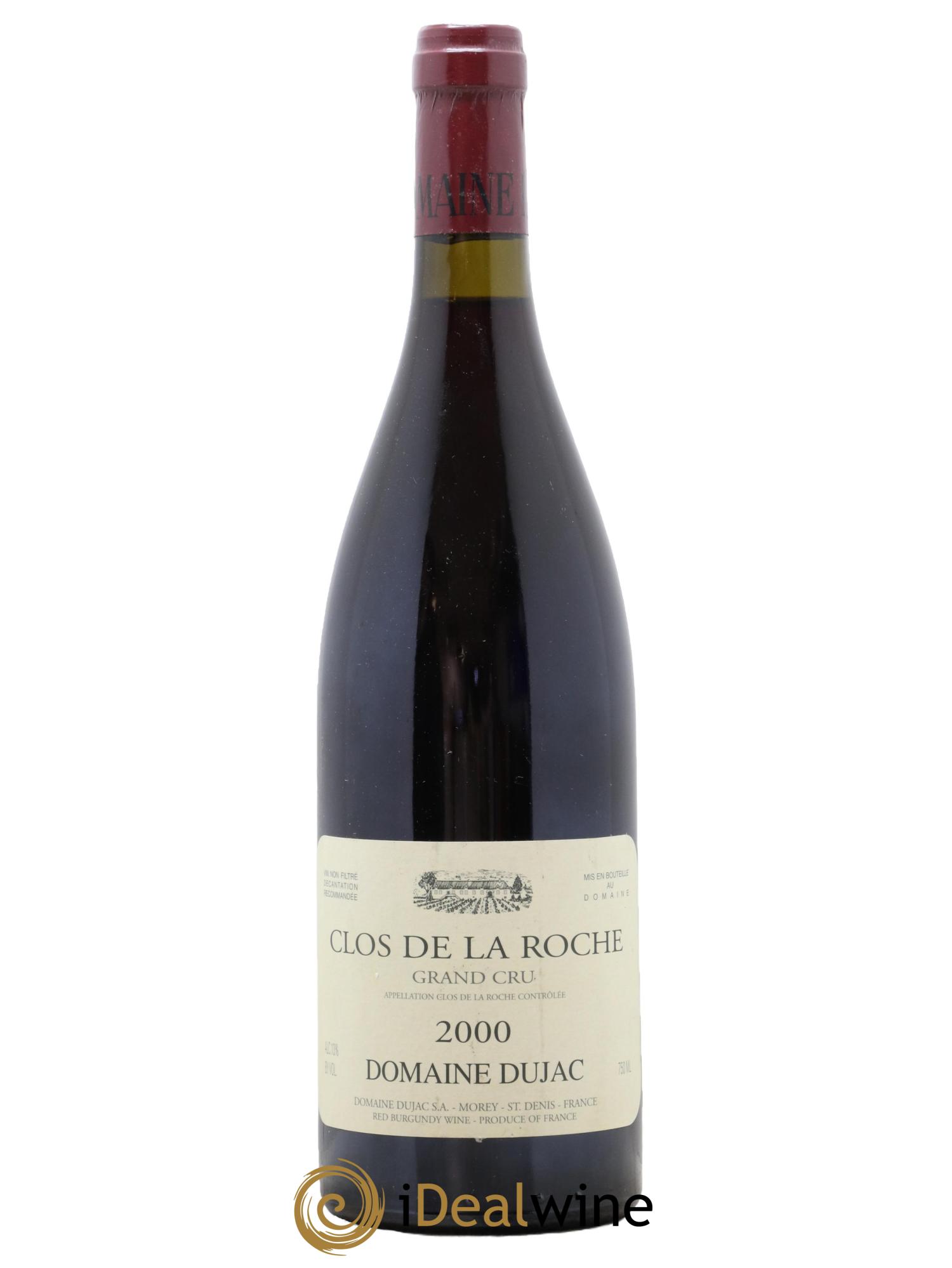 Clos de la Roche Grand Cru Dujac (Domaine) 2000 - Posten von 1 Flasche - 0