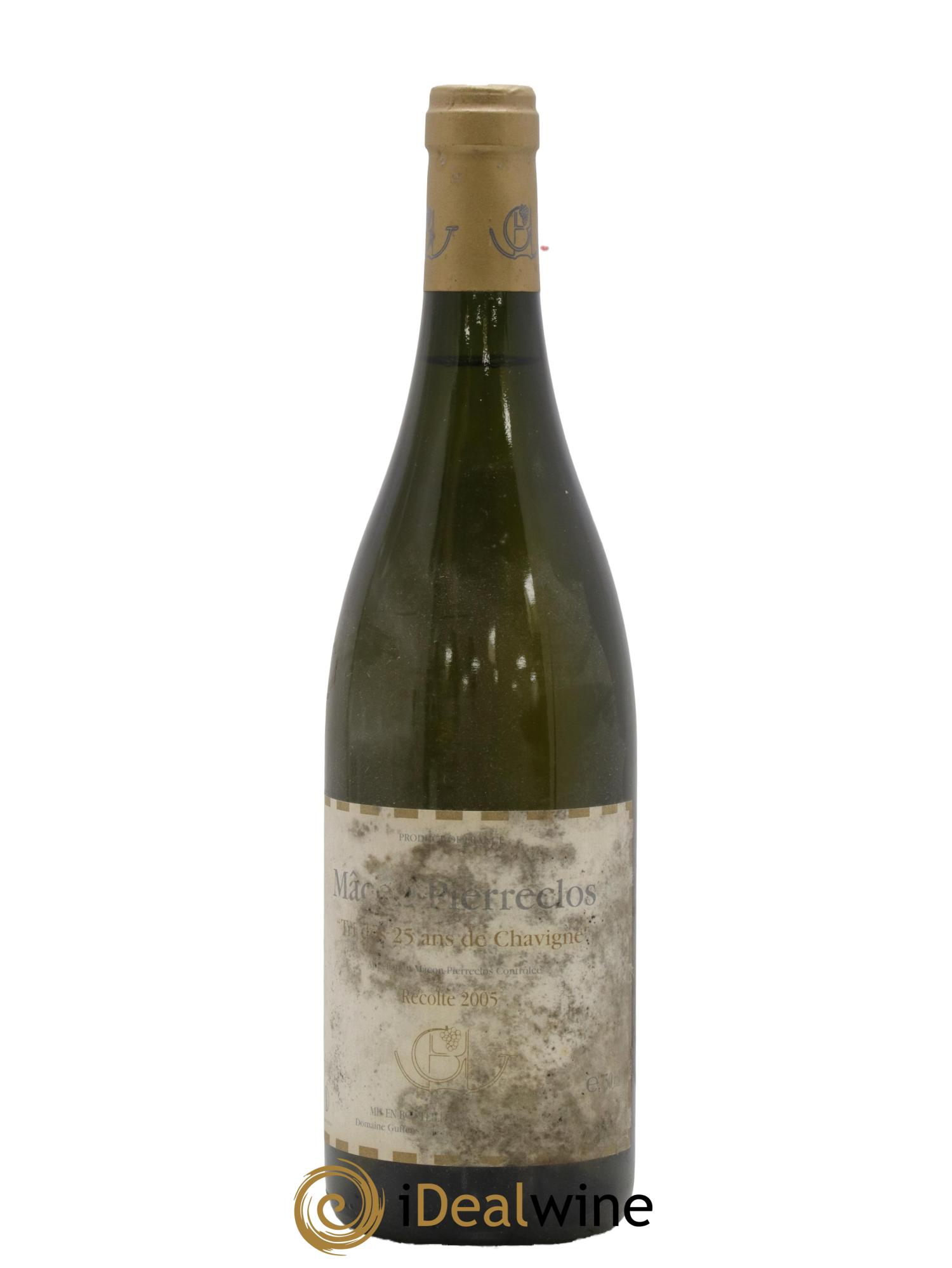 Mâcon-Pierreclos Tri des 25 ans de Chavigne Guffens-Heynen 2005 - Lot de 1 bouteille - 0