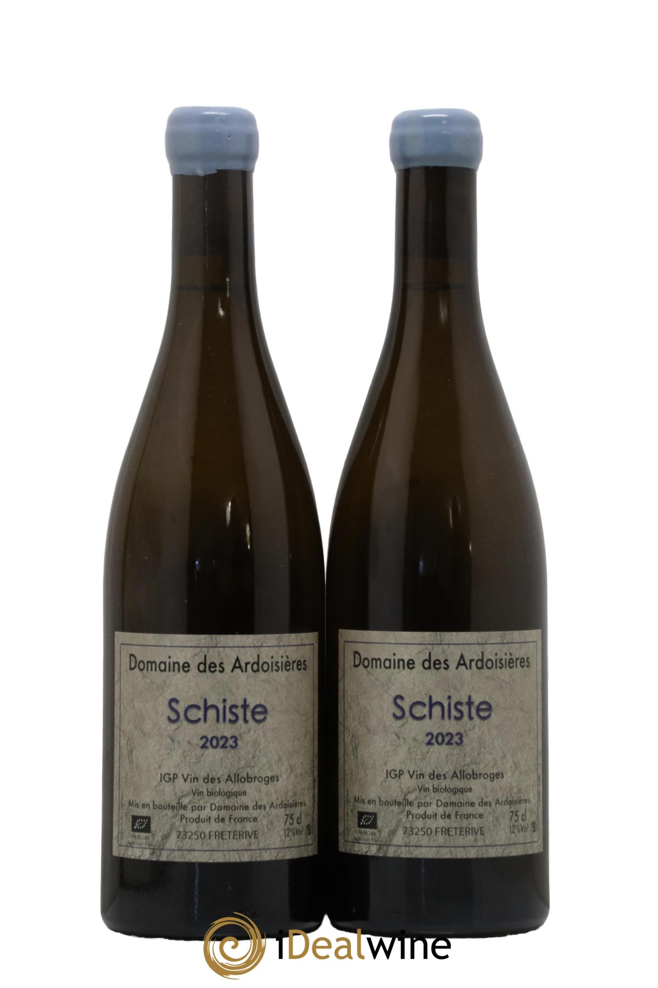 IGP Vin des Allobroges - Cevins Schiste Ardoisières (Domaine des) 2023 - Lot of 2 bottles - 0
