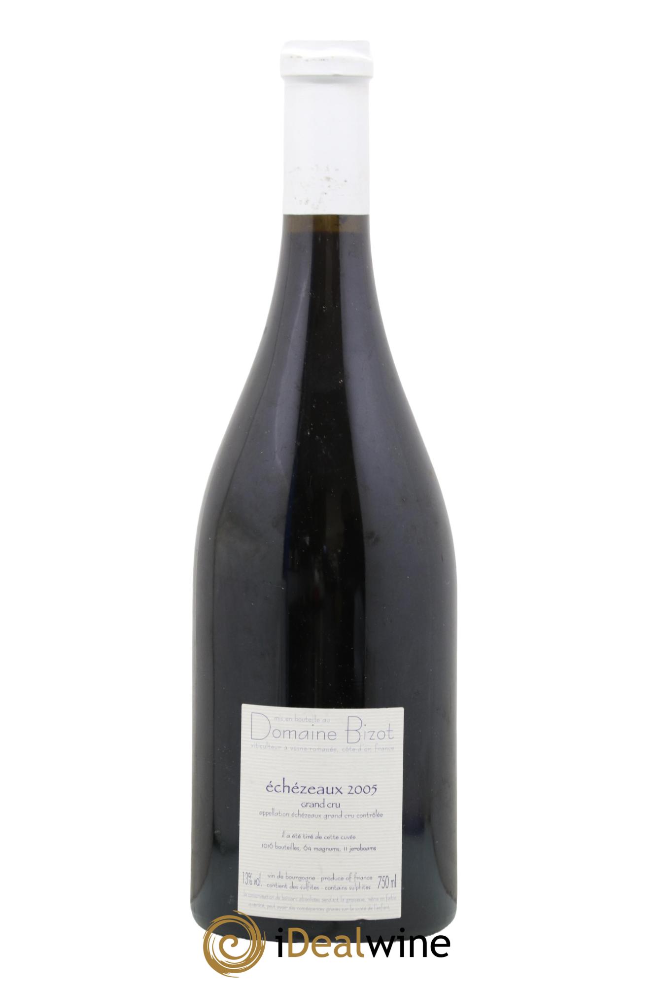 Echezeaux Grand Cru Bizot (Domaine) 2005 - Lotto di 1 bottiglia - 1