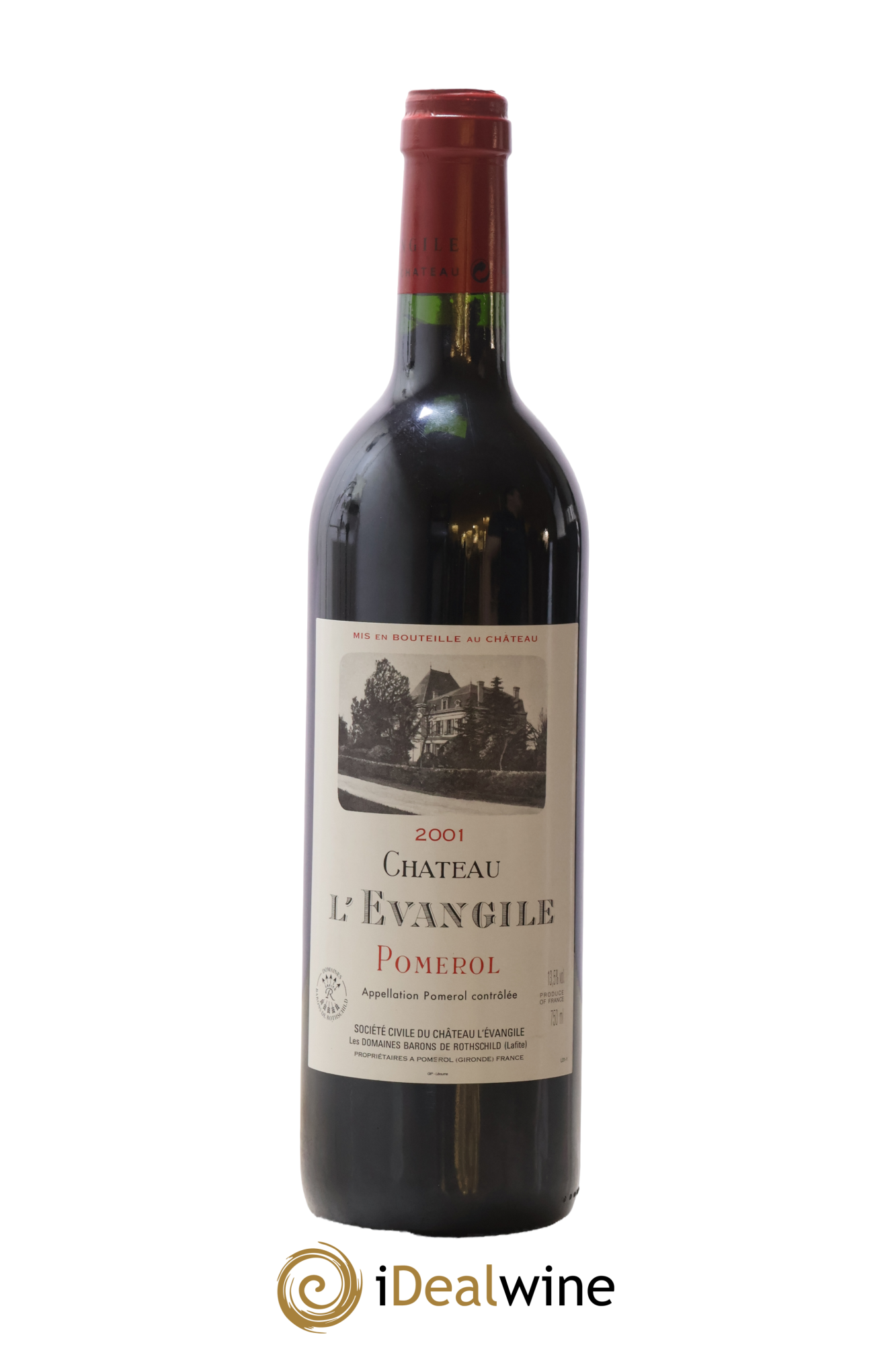 Château l' Évangile 2001 - Posten von 1 Flasche - 0