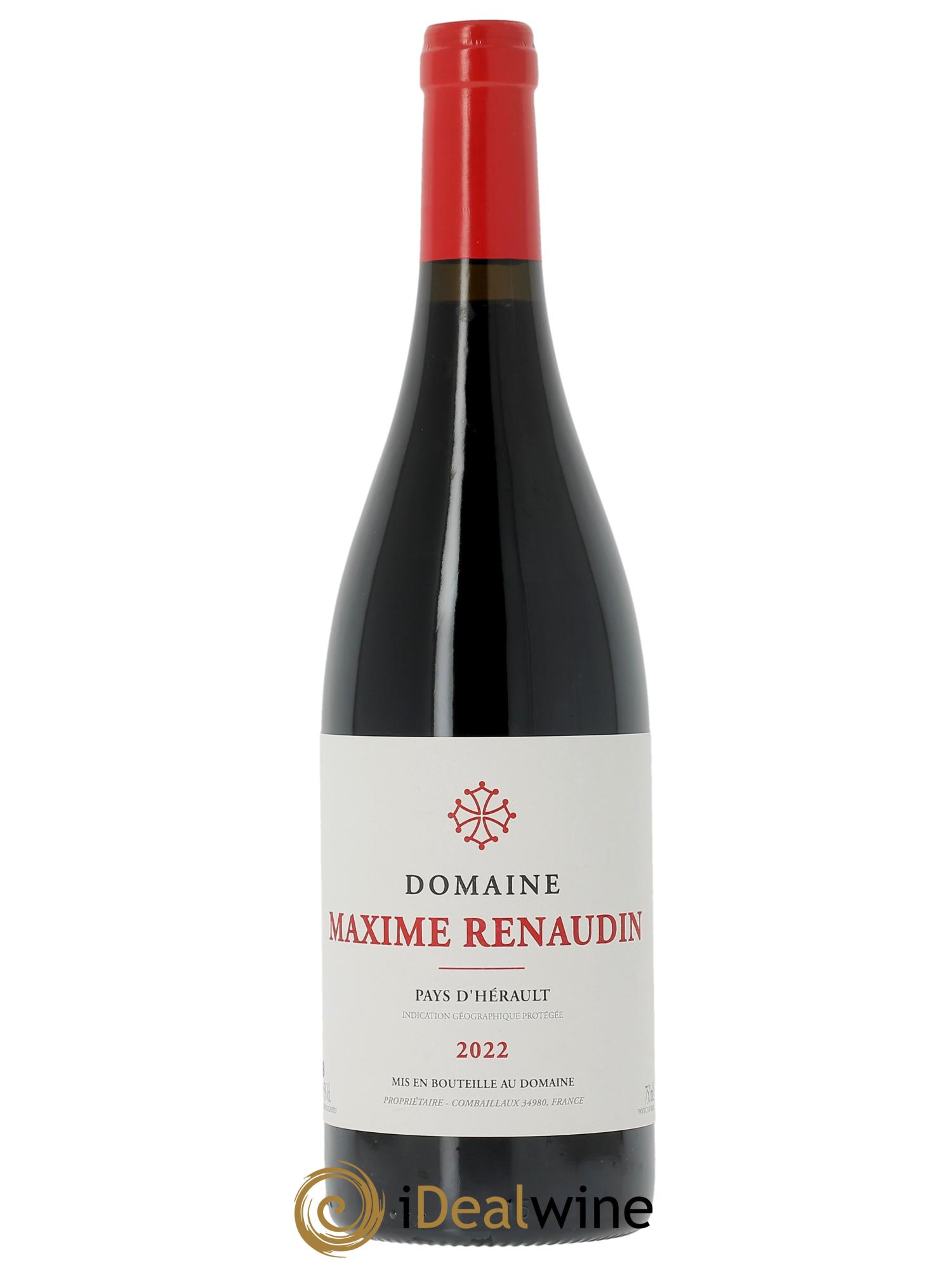 Pays d'Hérault Maxime Renaudin 2022 - Lot de 1 bouteille - 0