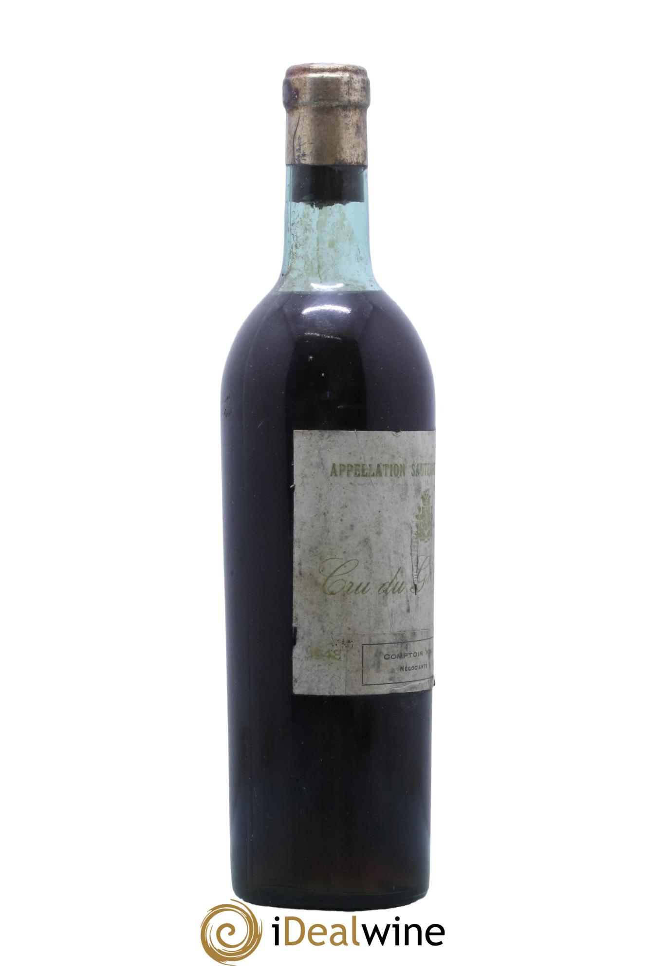 Sauternes Chateau du Grand Carretey 1948 - Lotto di 1 bottiglia - 1
