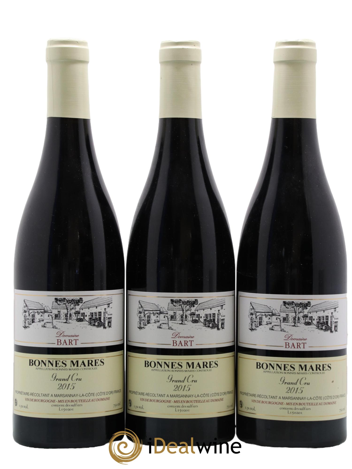 Bonnes-Mares Grand Cru Bart (Domaine) 2015 - Lot de 3 bouteilles - 0