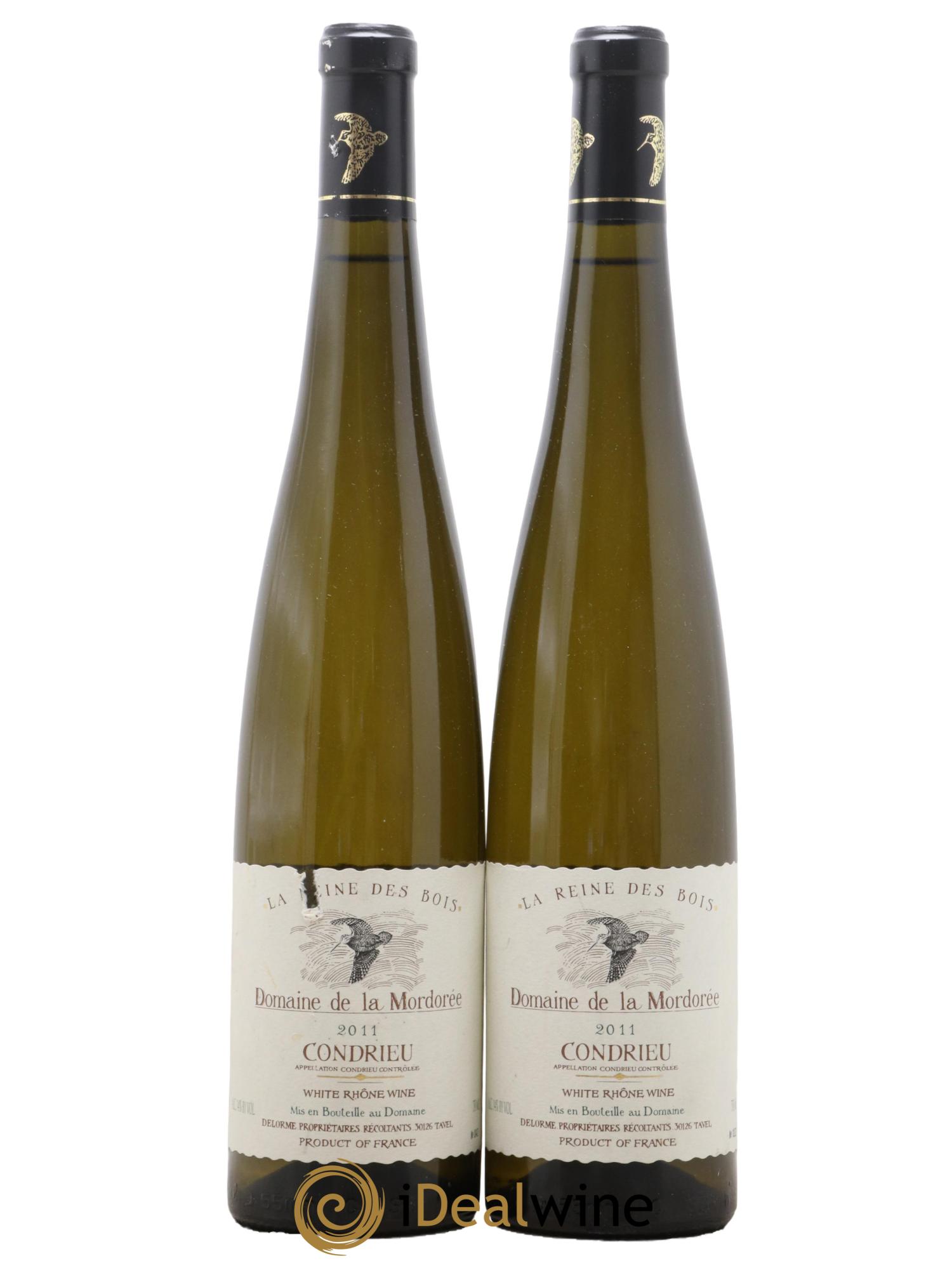 Condrieu La Reine des Bois Domaine de la Mordorée 2011 - Lot de 2 bouteilles - 0