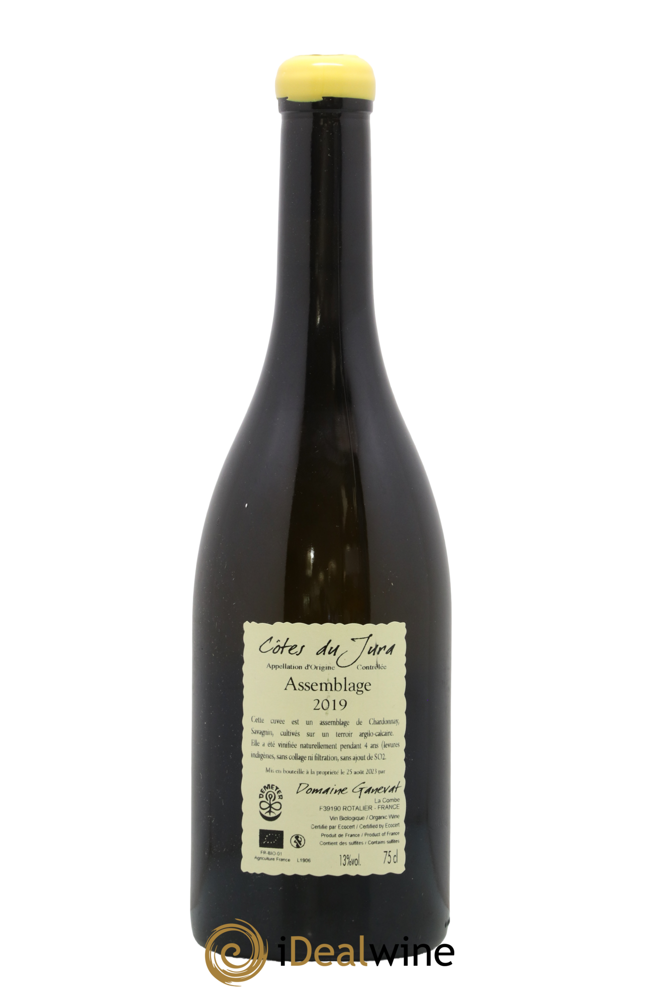 Côtes du Jura Cuvée Orégane Jean-François Ganevat (Domaine) 2019 - Lot of 1 bottle - 1