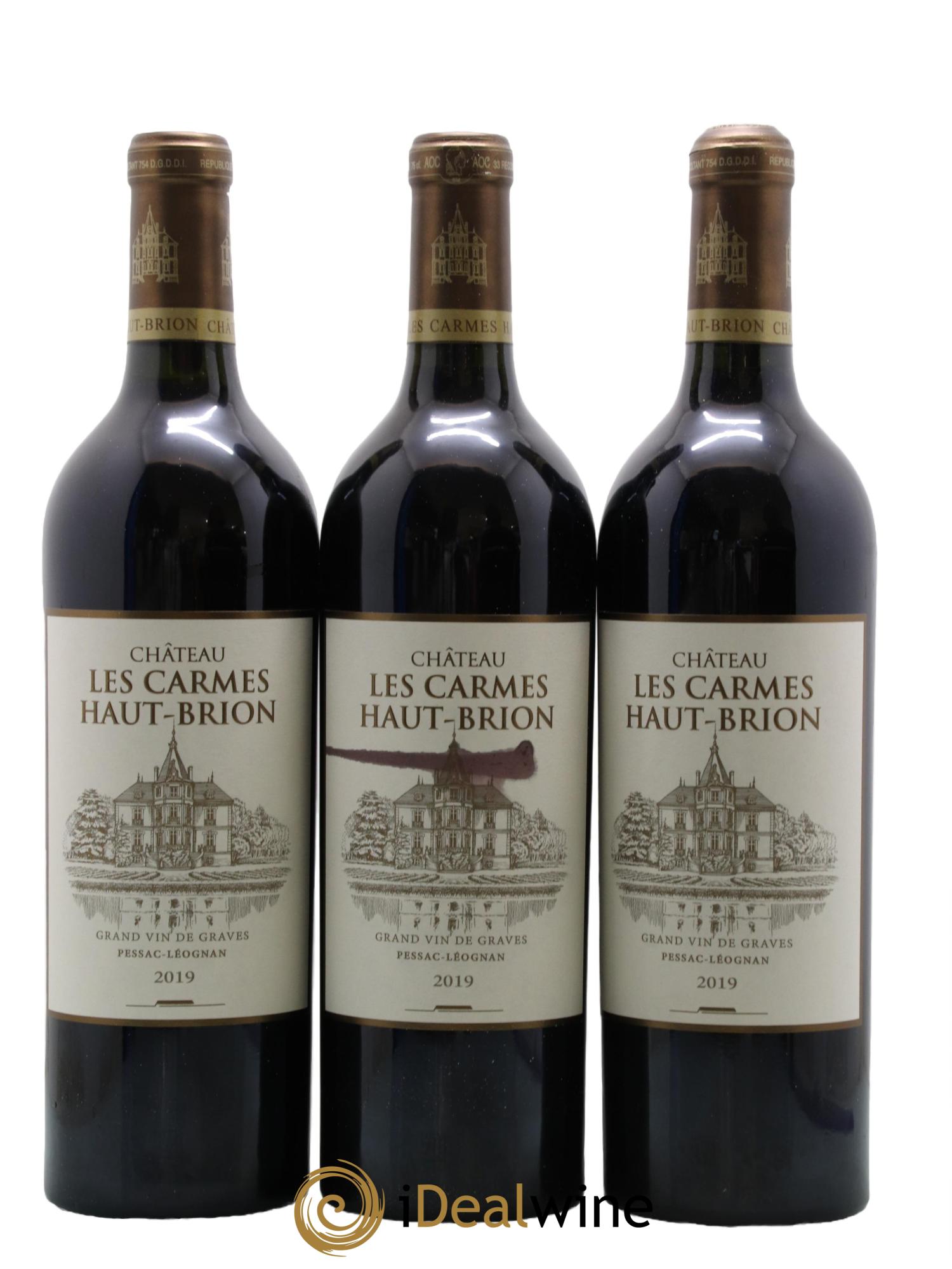 Château Les Carmes Haut-Brion 2019 - Lot de 6 bouteilles - 2