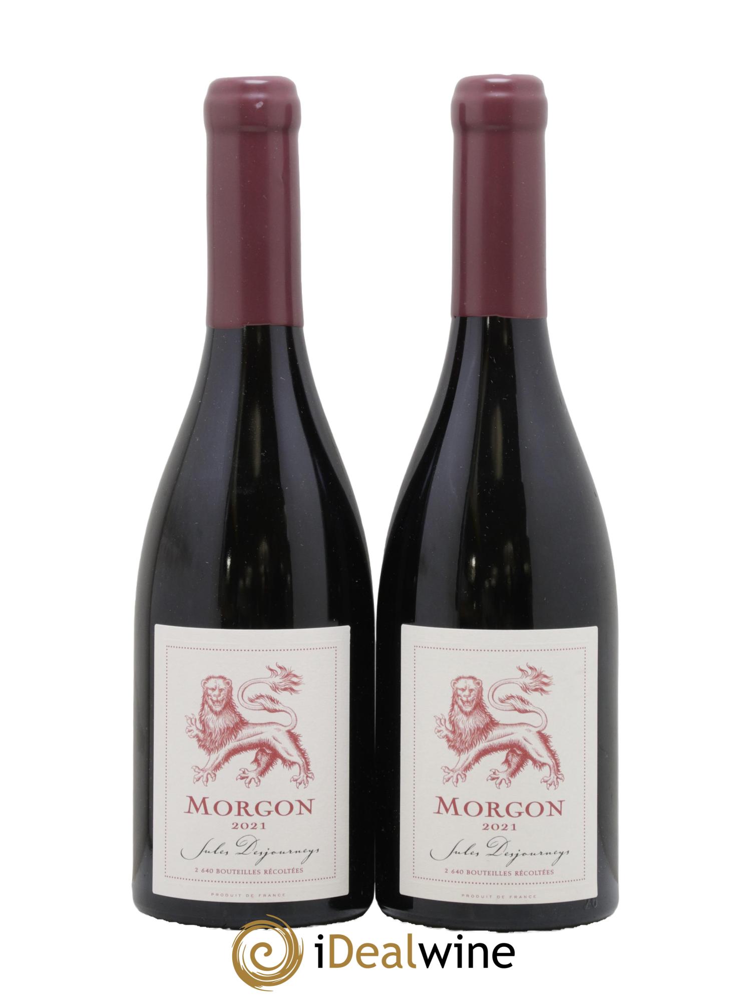Morgon Jules Desjourneys 2021 - Lot de 2 bouteilles - 0