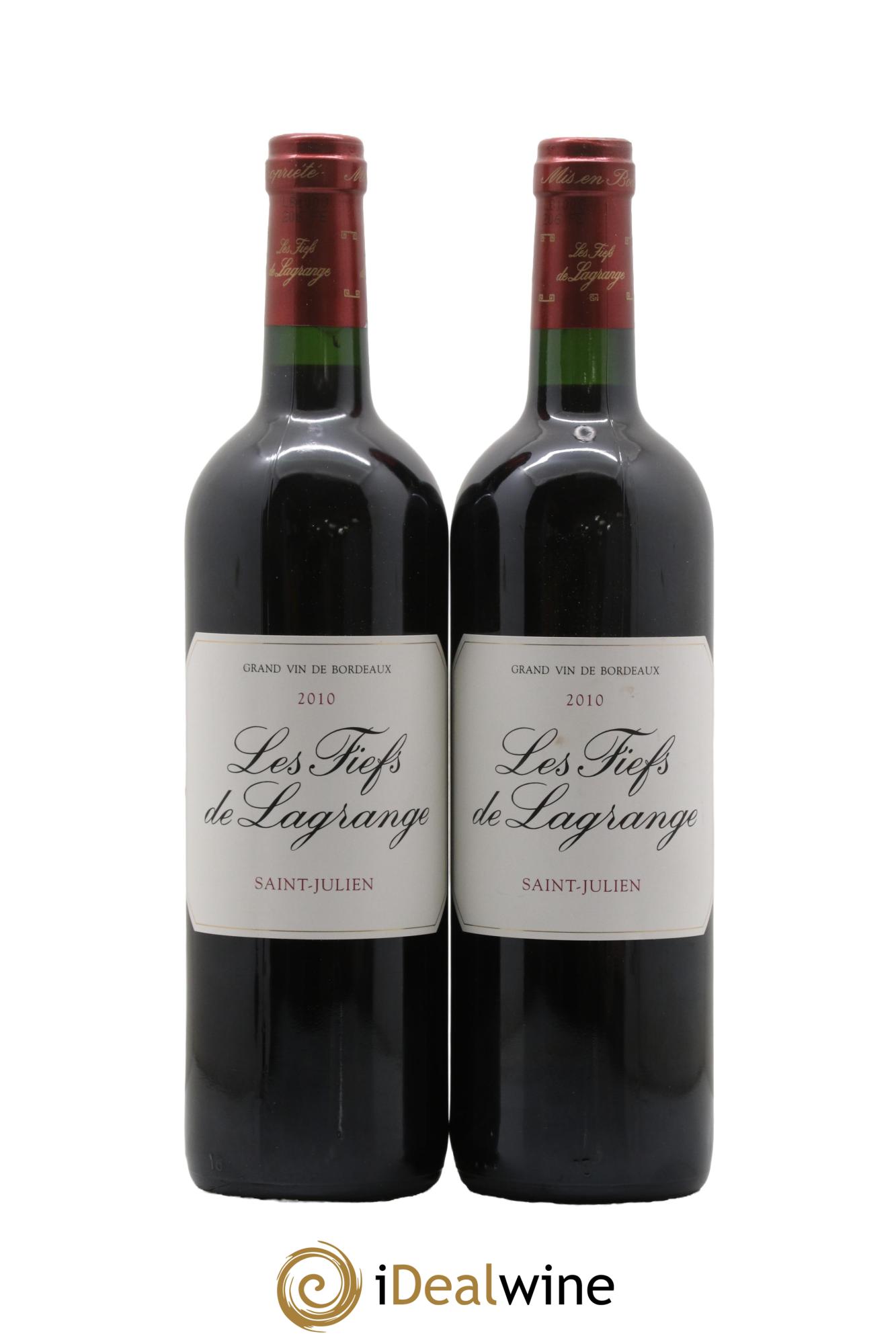Les Fiefs de Lagrange Second Vin 2010 - Lotto di 2 bottiglie - 0