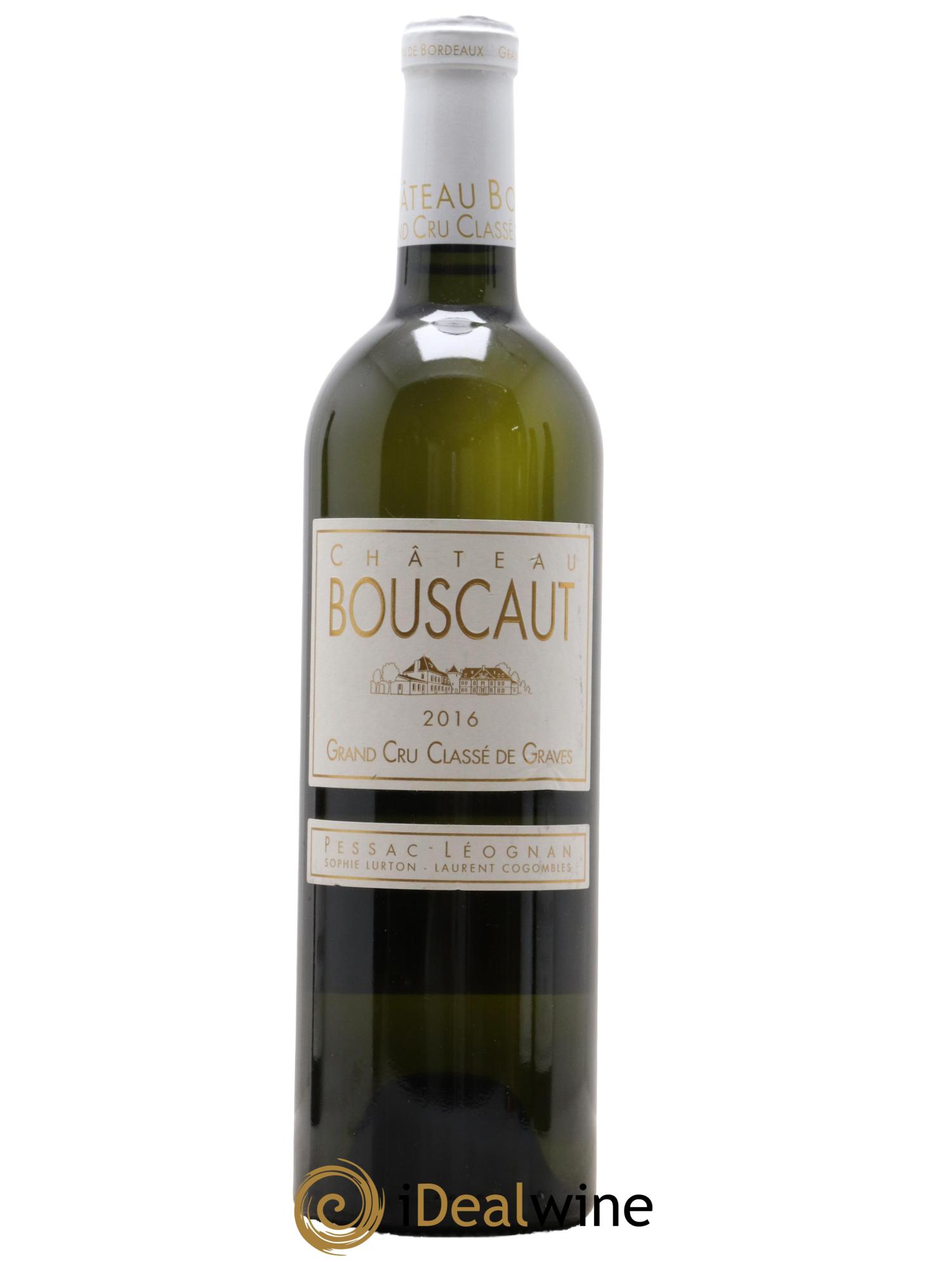 Château Bouscaut Cru Classé de Graves 2016 - Lot de 1 bouteille - 0