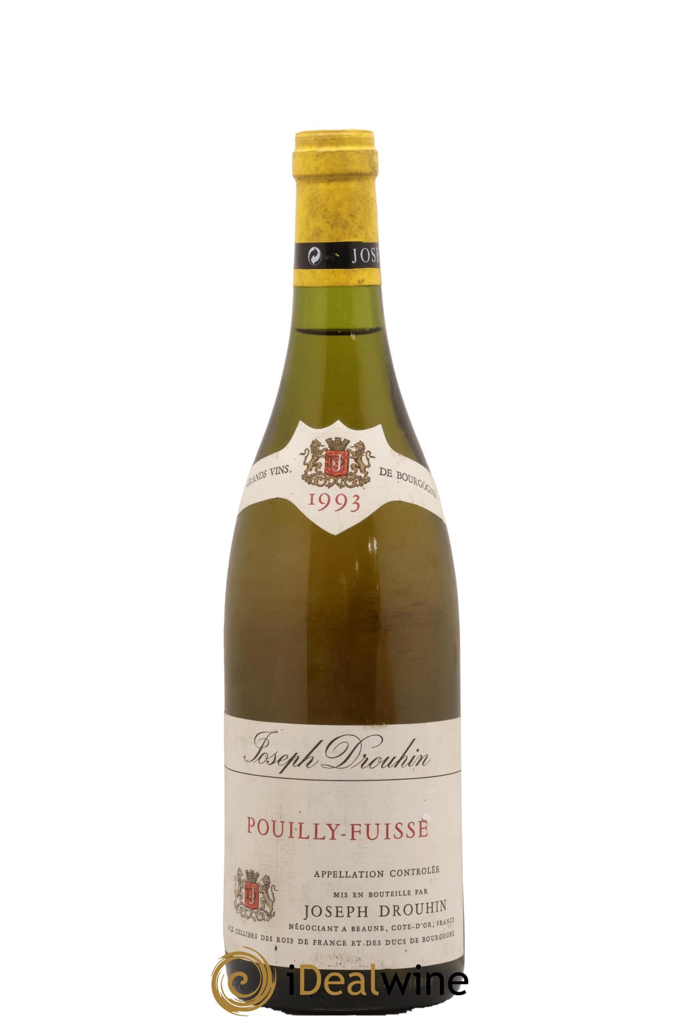 Pouilly-Fuissé Joseph Drouhin 1993 - Posten von 1 Flasche - 0