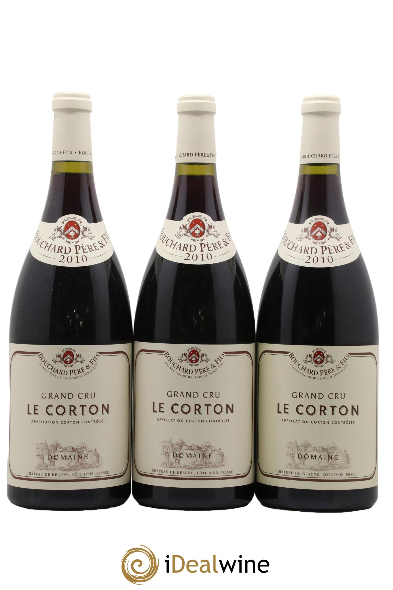 Corton Grand Cru Le Corton Bouchard Père & Fils  2010 - Lot of 3 magnums - 0