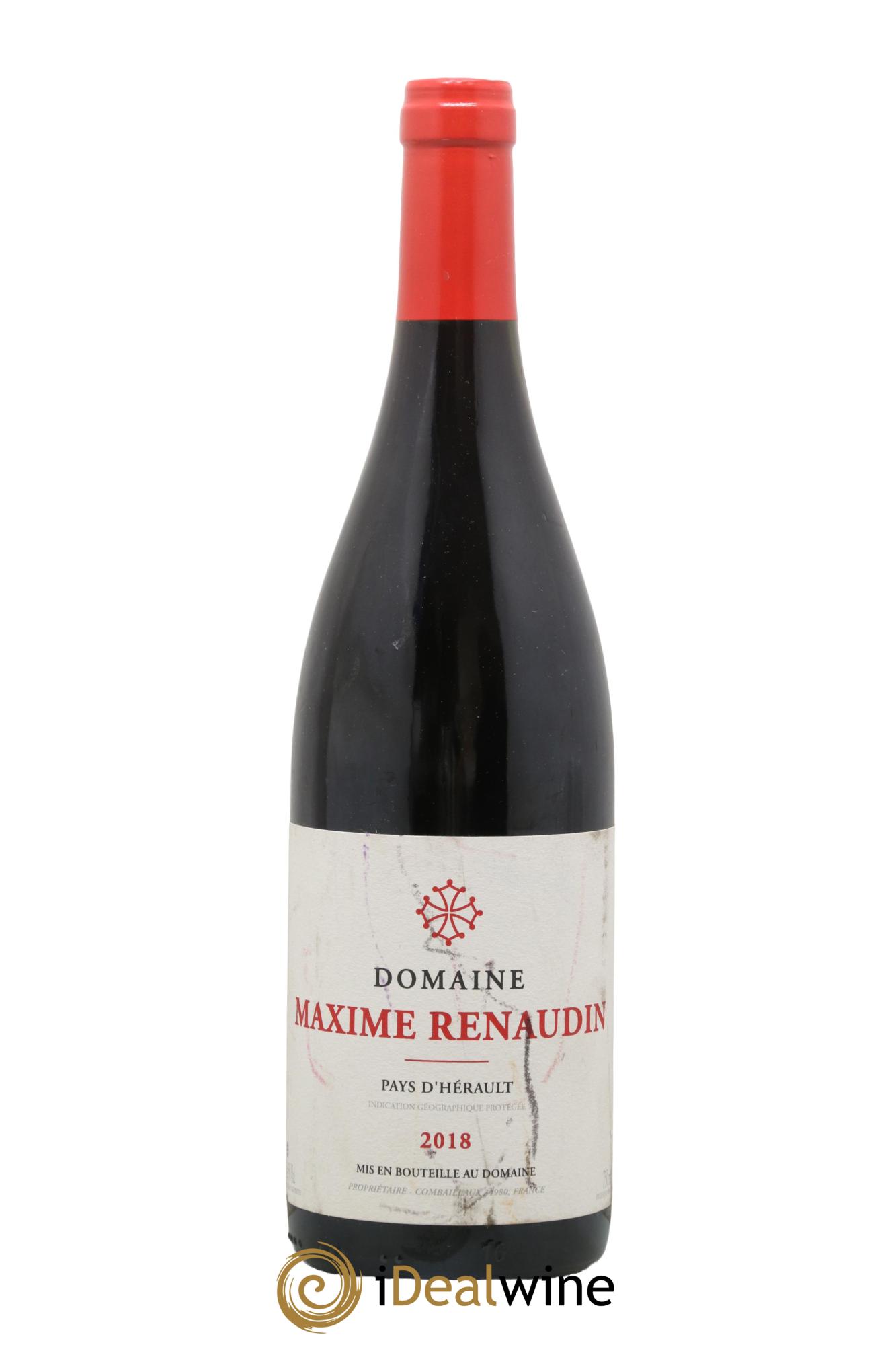 Pays d'Hérault Maxime Renaudin 2018 - Lot de 1 bouteille - 0