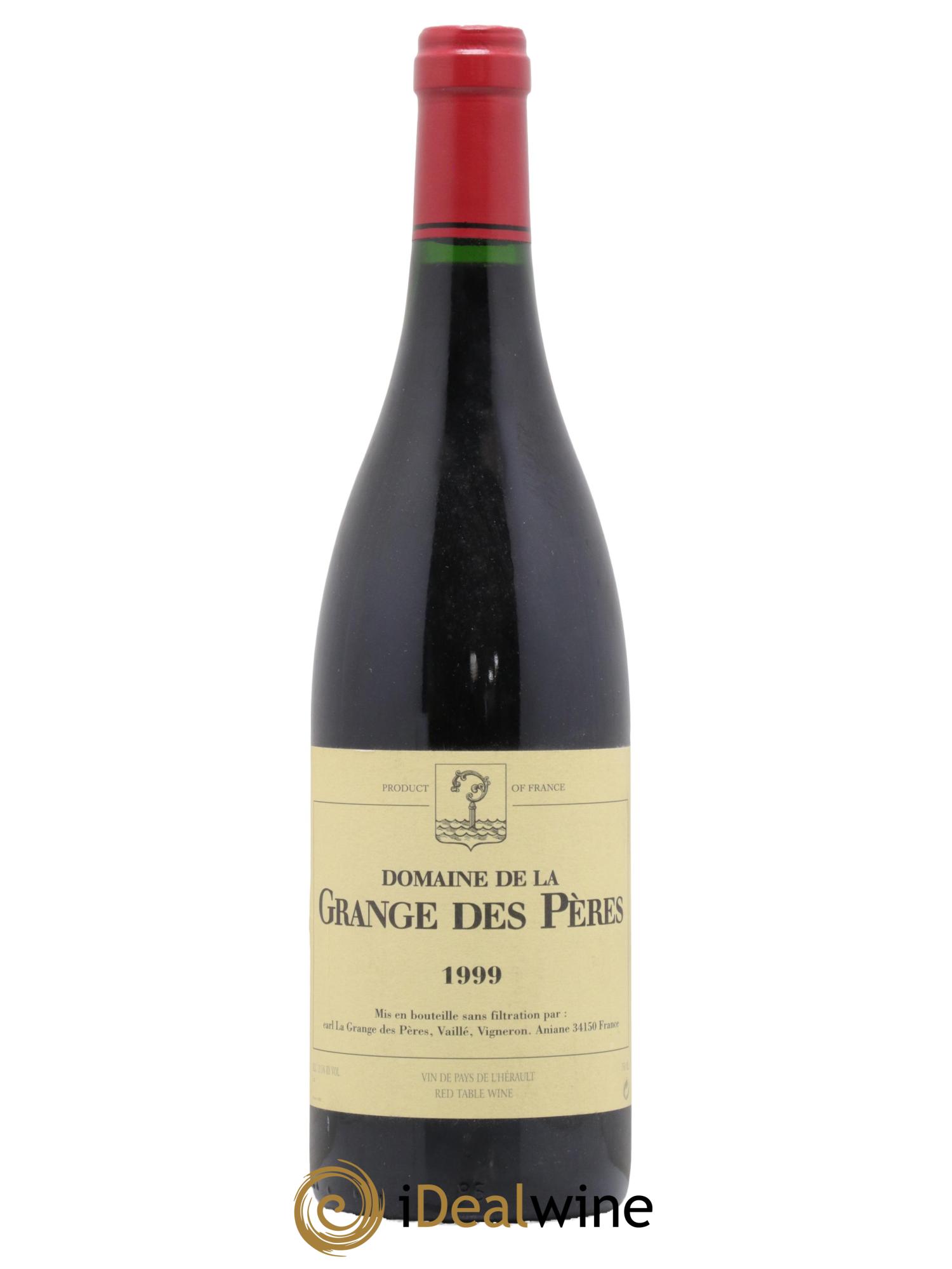 Pays d'Hérault Grange des Pères Laurent Vaillé 1999 - Lot de 1 bouteille - 0