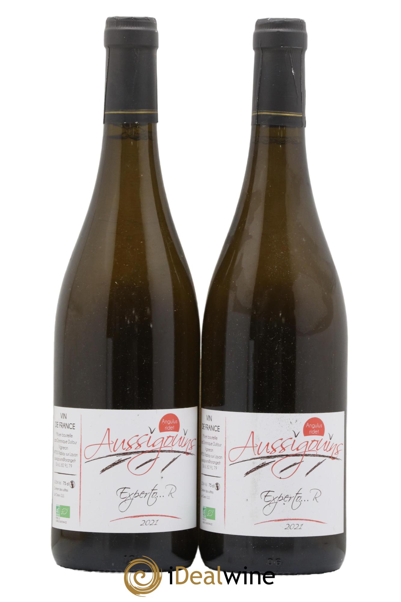 Vin de France Experto R Les Aussigouins Dominique Dufour 2021 - Lot de 2 bouteilles - 0