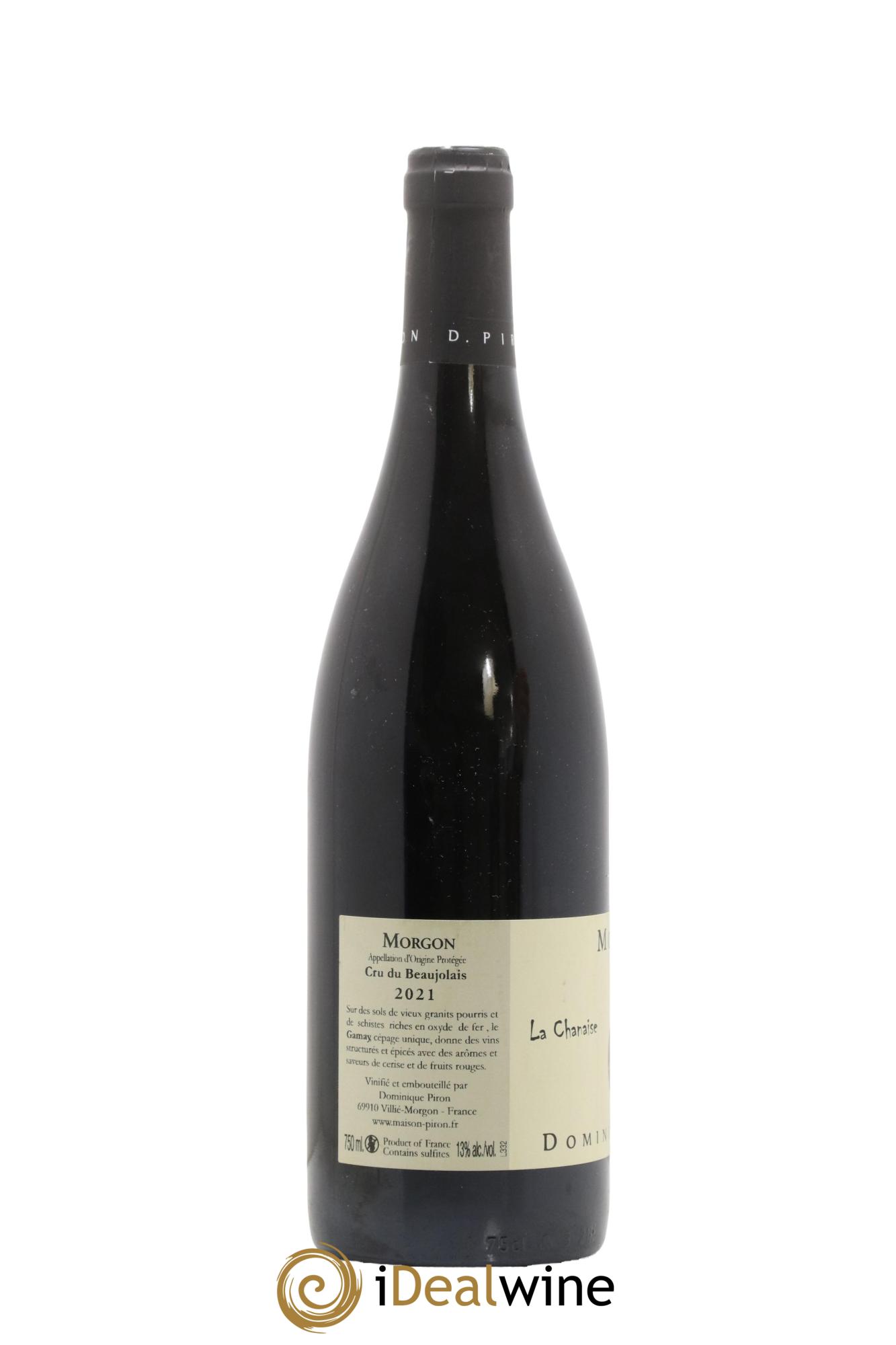 Morgon La Chanaise Dominique Piron (Domaine) 2021 - Lot de 1 bouteille - 1