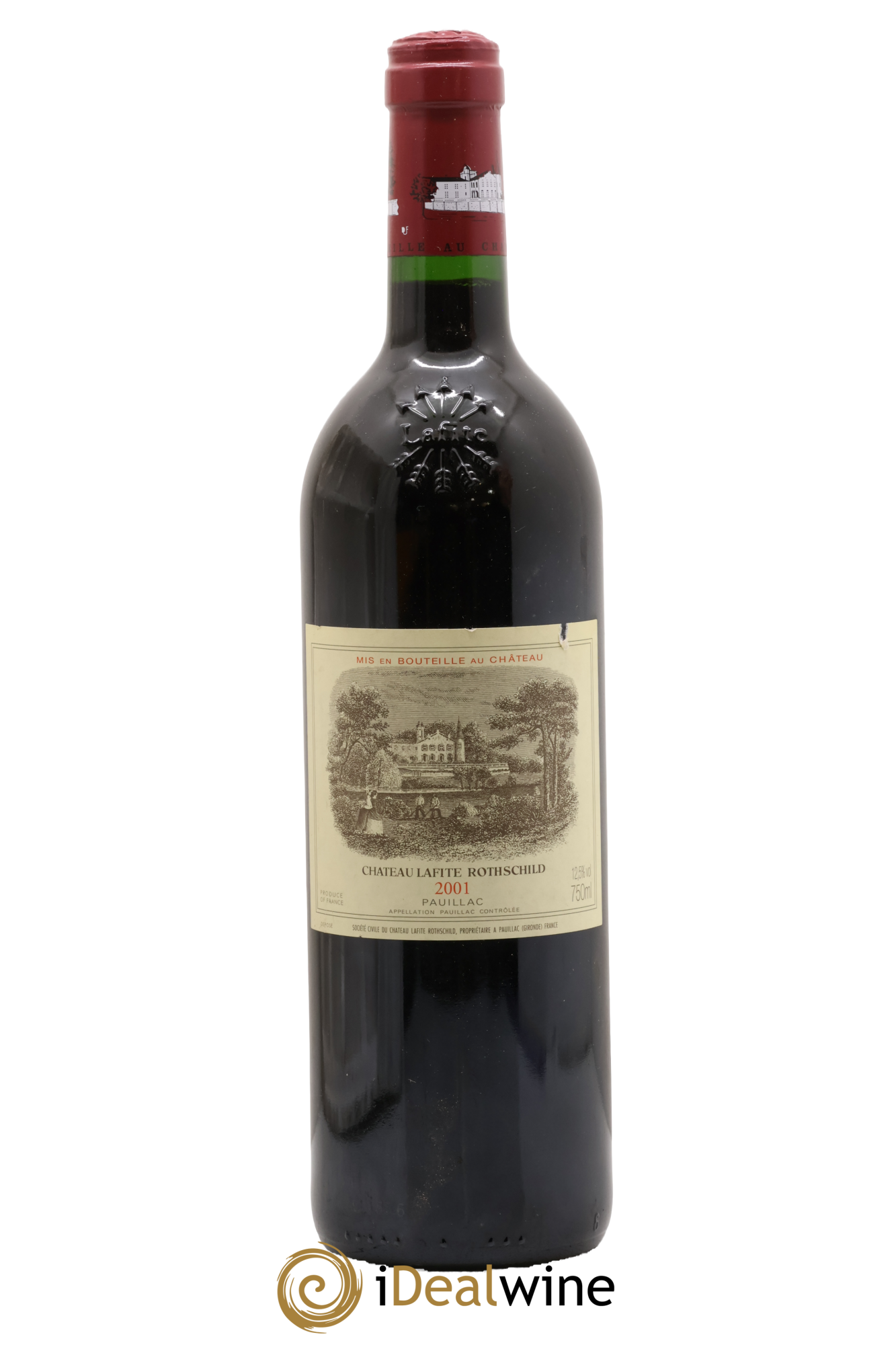 Château Lafite Rothschild 1er Grand Cru Classé 2001 - Lot de 1 bouteille - 0