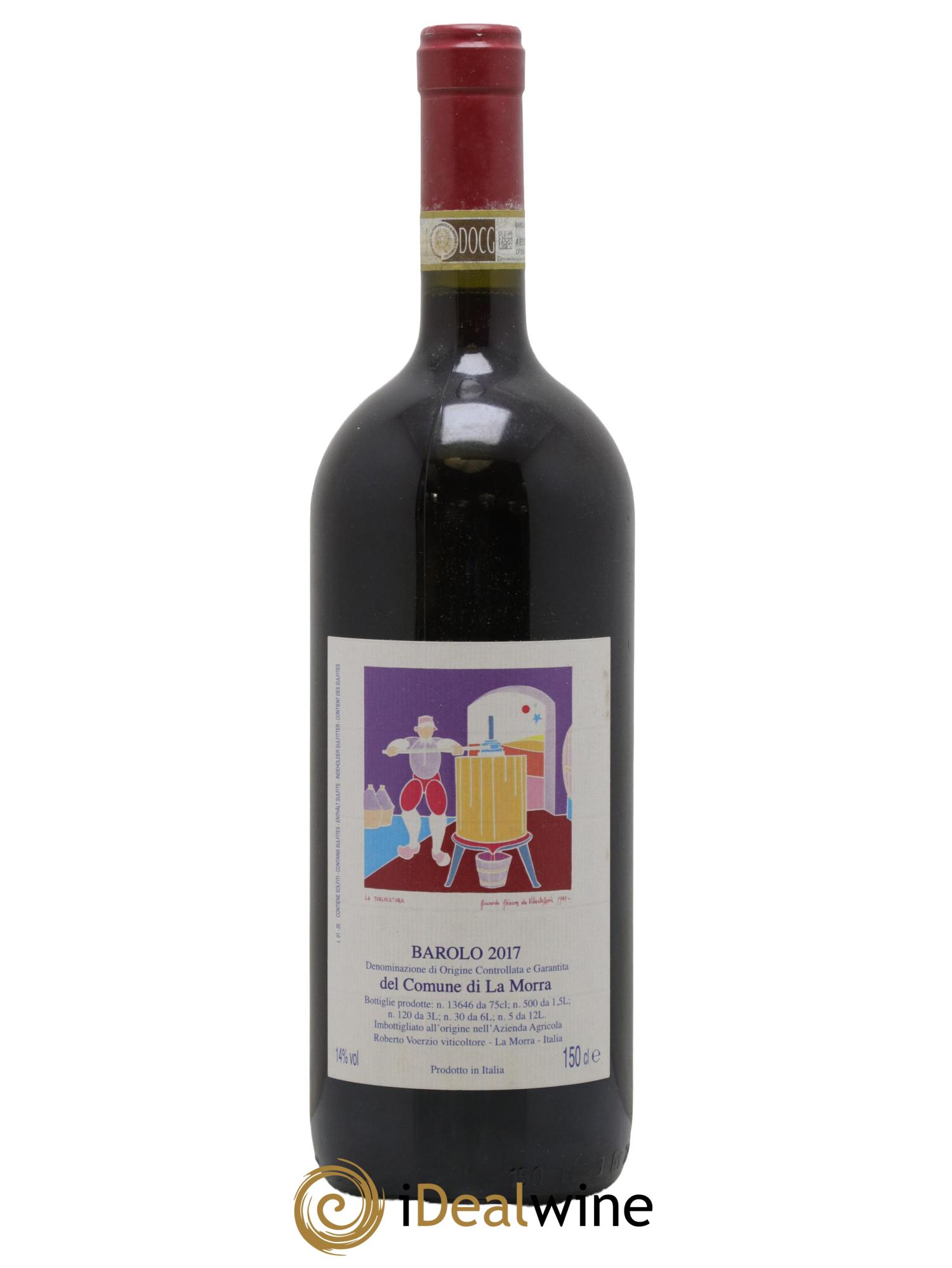 Barolo DOCG del Comune di la Morra Roberto Voerzio 2017 - Posten von 1 Magnum - 1