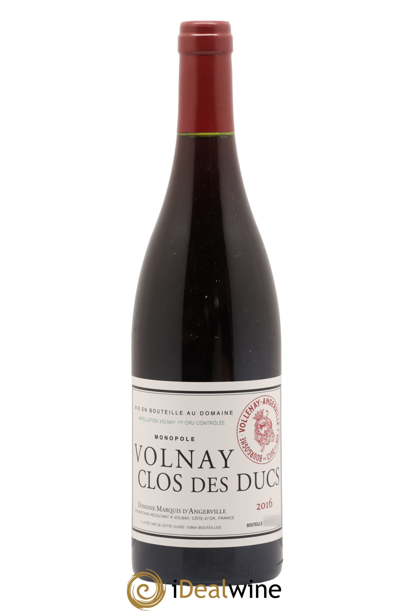 Volnay 1er Cru Clos des Ducs Marquis d'Angerville (Domaine) 2016 - Lot de 1 bouteille - 0