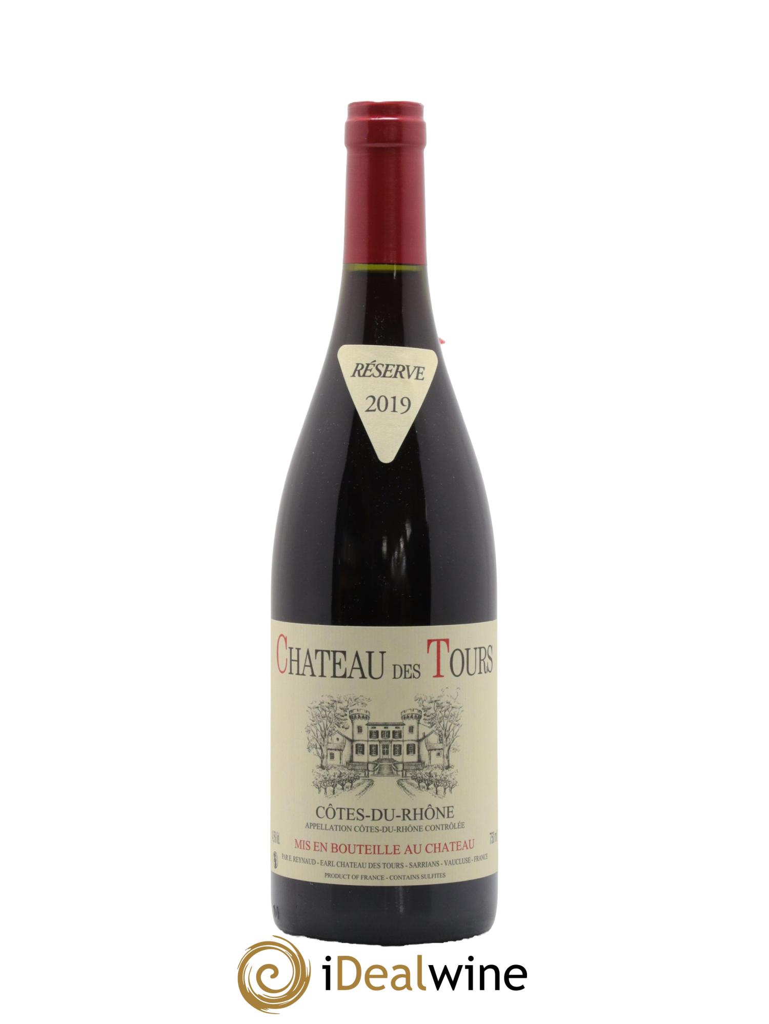 Côtes-du-Rhône Château des Tours Emmanuel Reynaud 2019 - Lot de 1 bouteille - 0