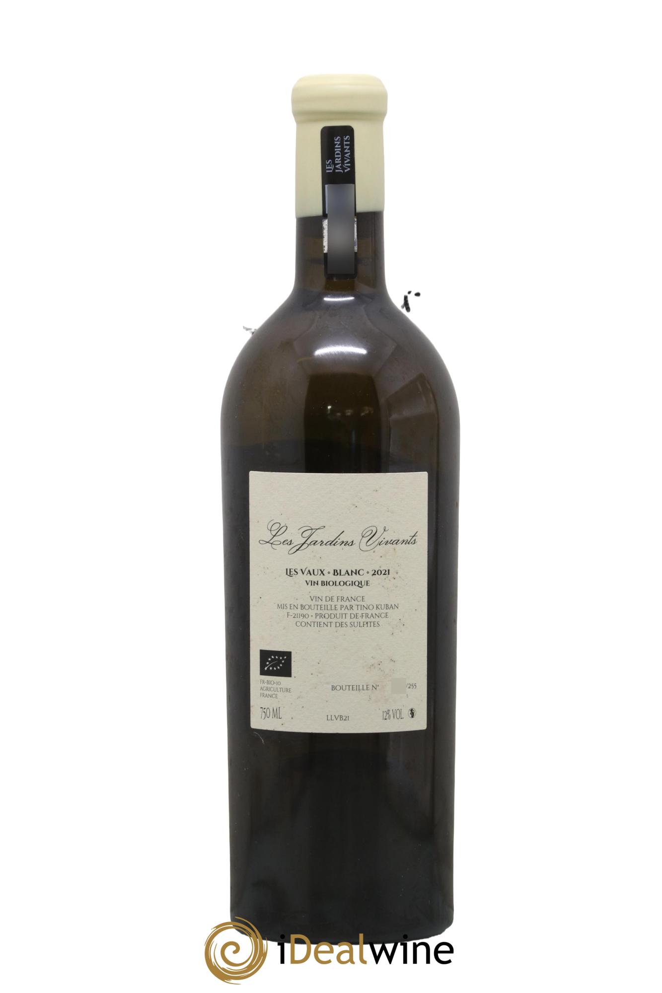 Vin de France Les Vaux Tino Kuban Les Jardins Vivants 2021 - Lot de 1 bouteille - 1