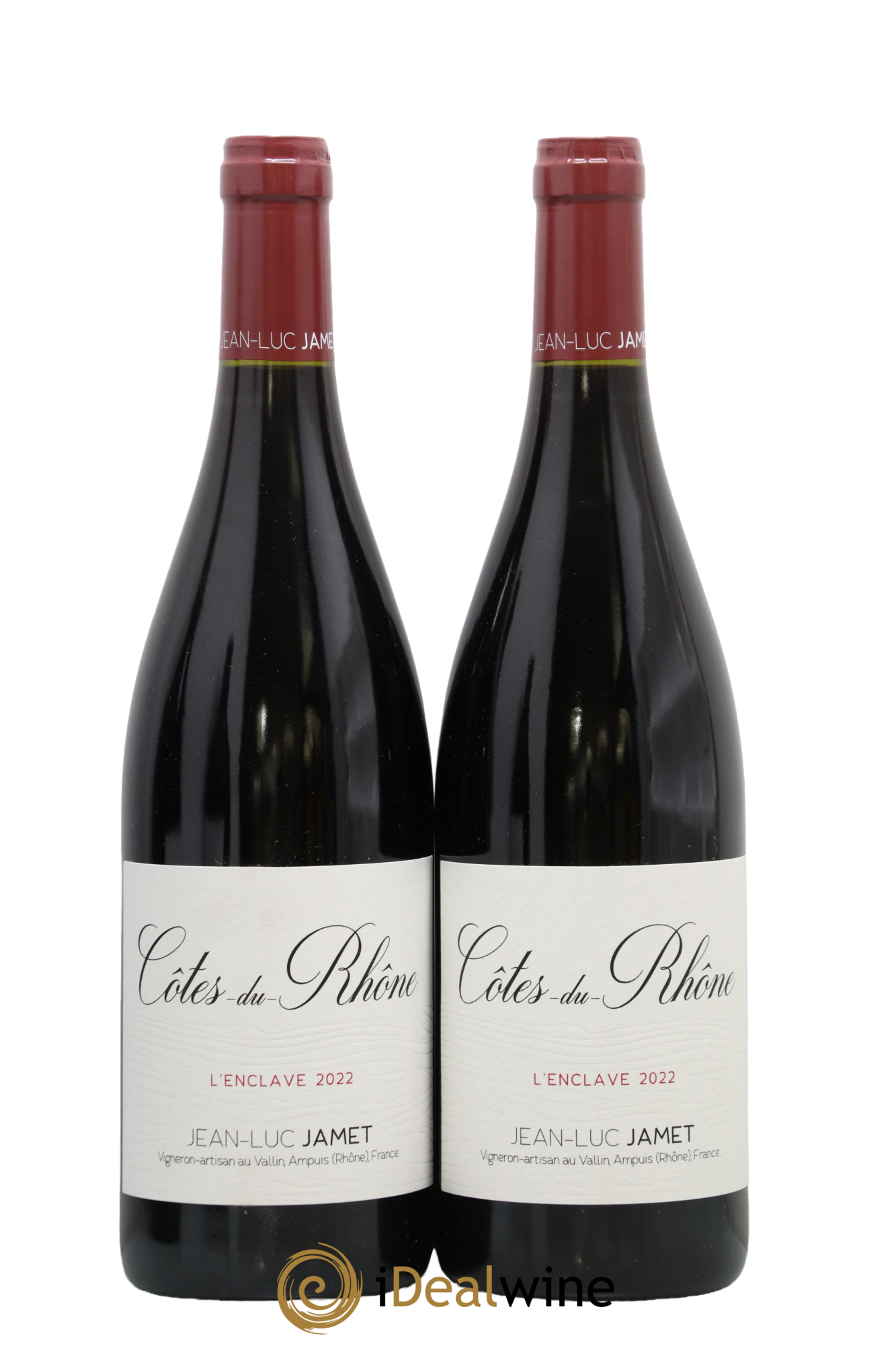 Côtes-du-Rhône L'Enclave J L.Jamet 2022 - Lot de 2 bouteilles - 0